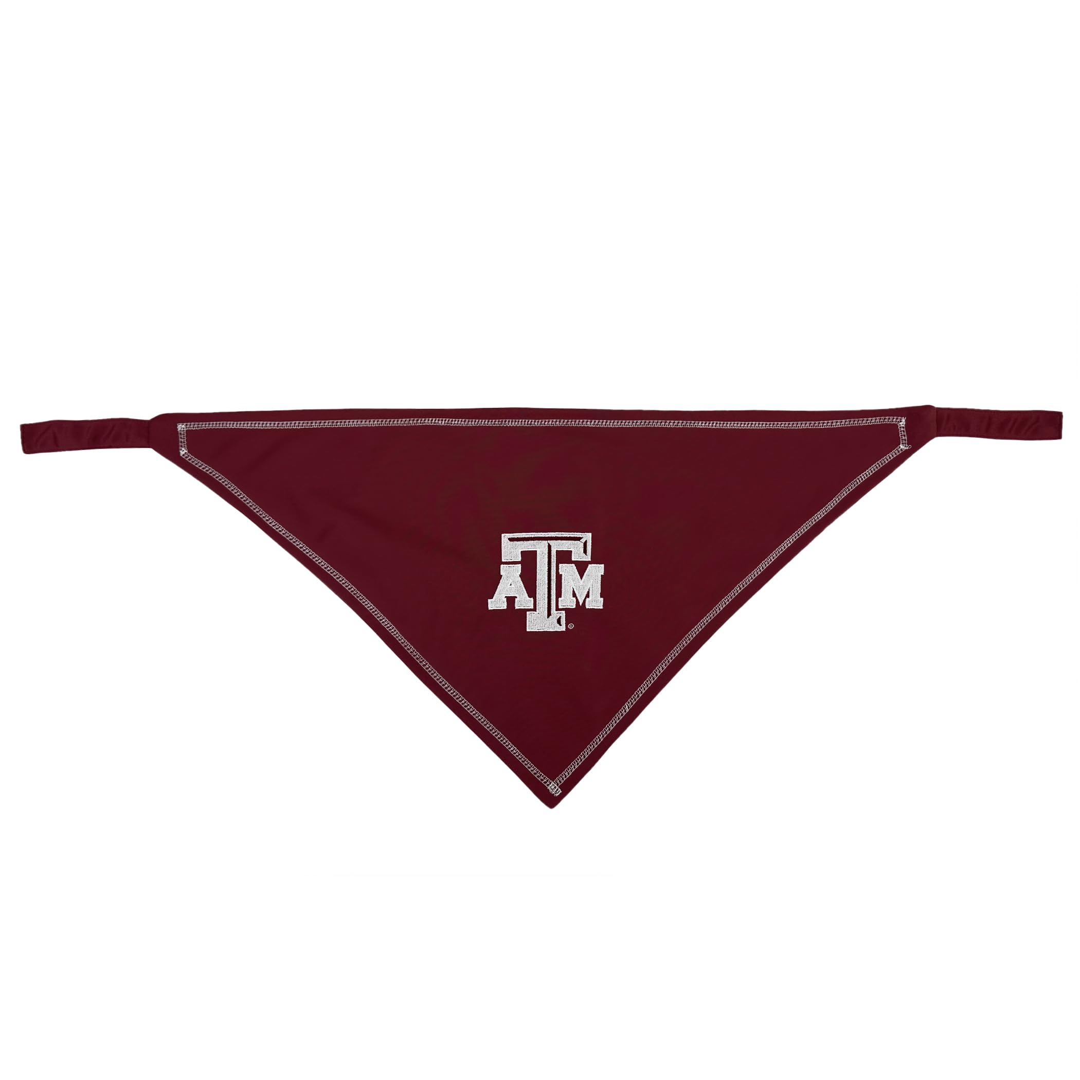 Pets First Ncaa Texas A&M Aggies Tie Bandana, Size Small/Medium. Dog Bandana Scarf Bib For Pet Cat Dog. The Ultimate Game-Day, P