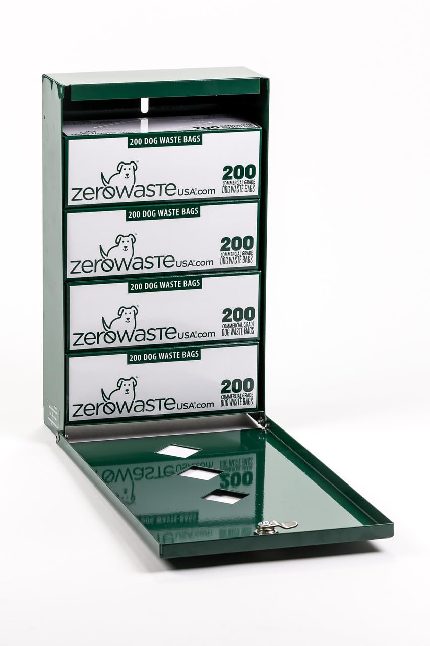 Zero Waste Usa 6,000 Premium Dog Waste Station Refill Roll Bags - Up To 40% Thicker & Stronger Than Competitor Bags - Guaranteed