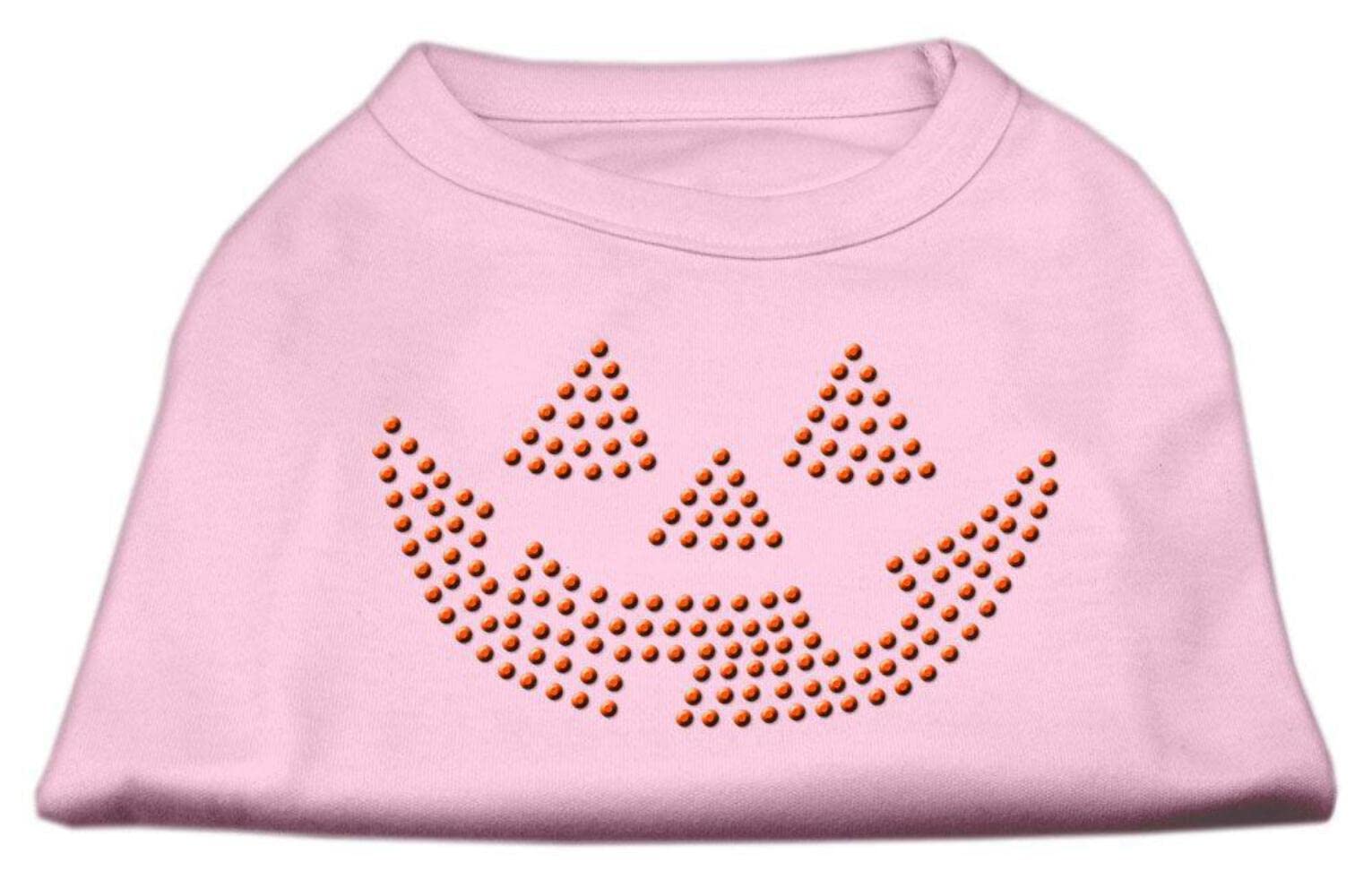 Halloween Pet Dog & Cat Shirt Rhinestone, Jack O' Lantern Baby Blue XS (0-3 lbs.)