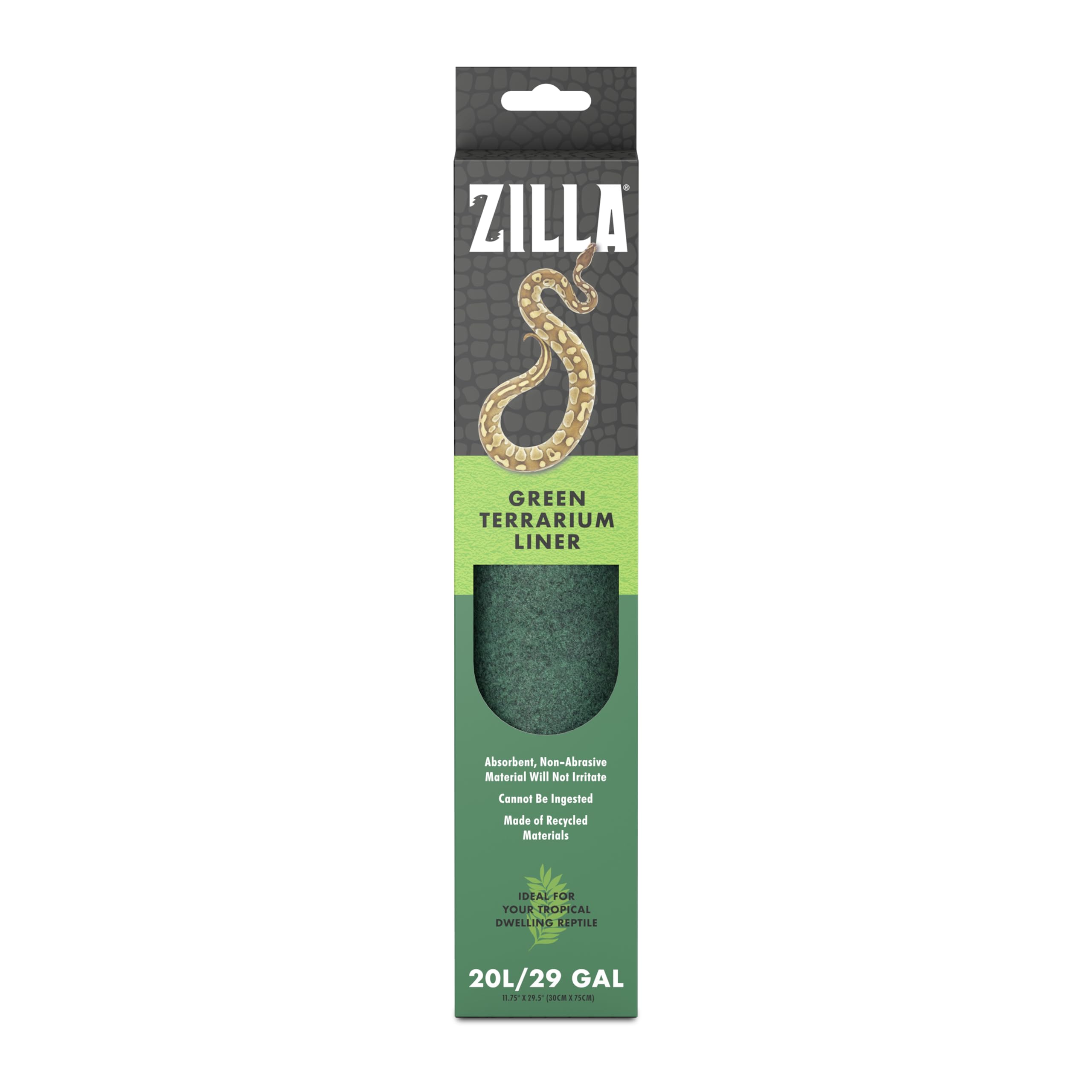 ZIL 20L/29 GRN TERRARIUM LINER