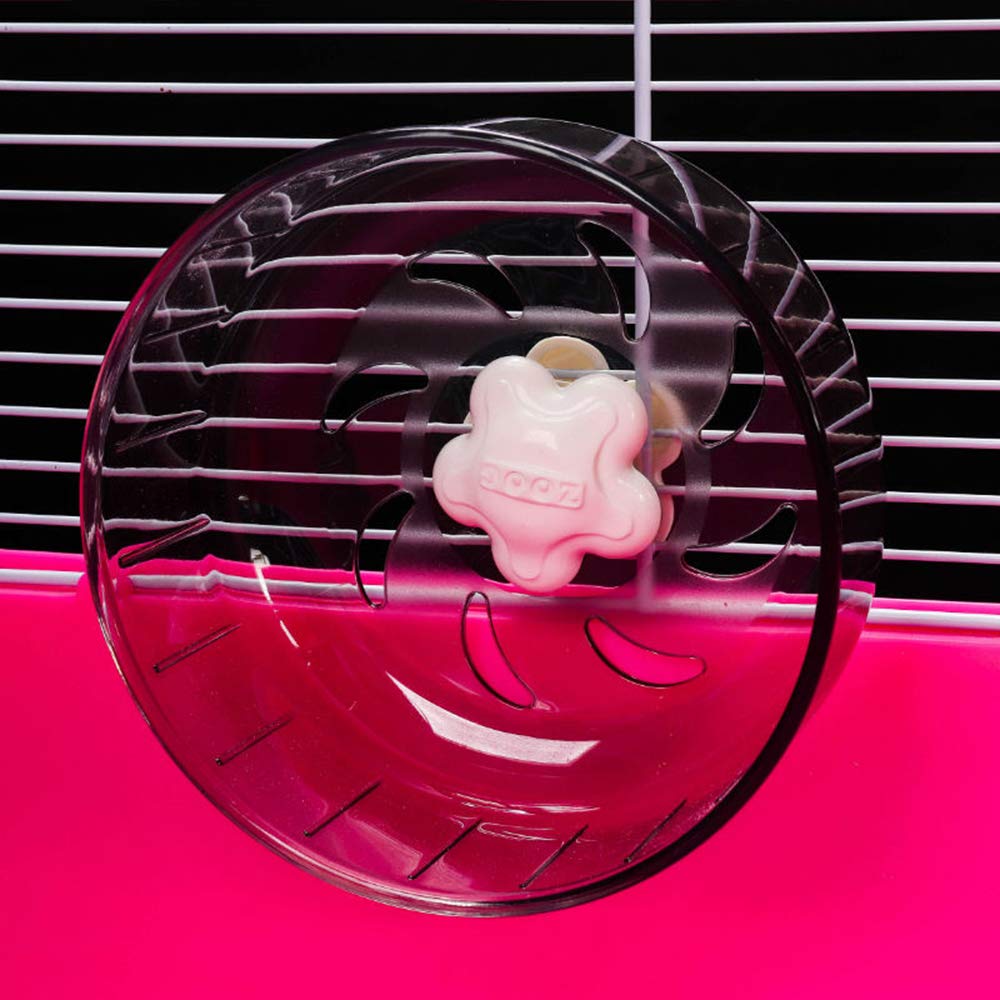 Goldeal 5.1 Inches Small Silent Hamster Wheel, Hamster Toys For Hamster Cage, Super Mute Spinner Exercise Running Wheel For Small Hamsters, Gerbils, Or Mice