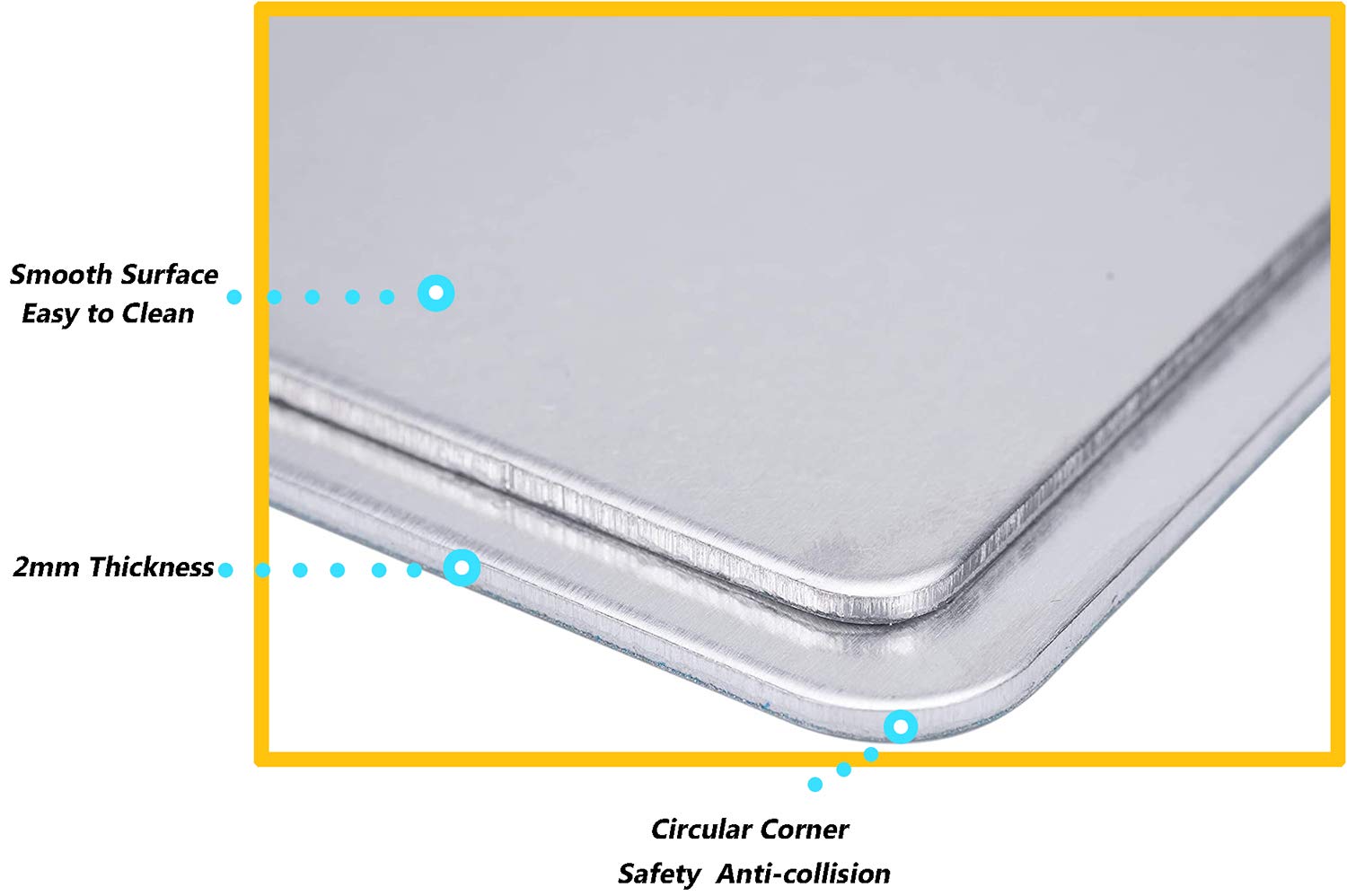 Comtim Pet Cooling Mat For Rabbit Hamsters, Self Cooling Mat Pad For Hamster Guinea Pig Chinchilla Kitten Cat And Other Small Animals, Pet Cool Plate Ice Bed - Perfect For Hot Summer Weather, S