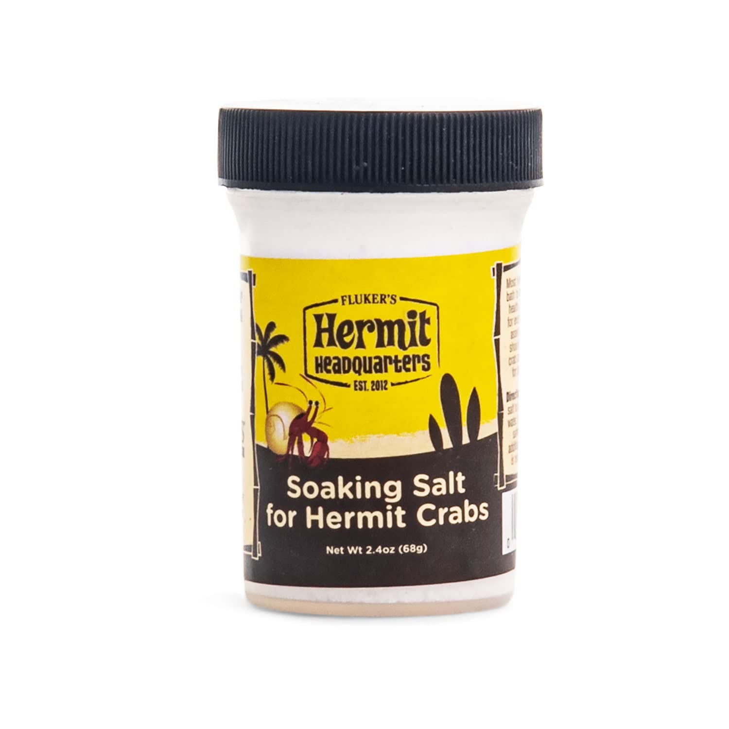 Flukers Soaking Salt for Hermit Crabs, 2.4 oz