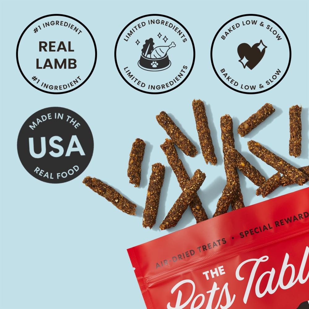 The Pets Table Air-Dried Healthy Dog Treats, Limited Ingredient Diet, 8 oz - Perfect for Picky Eaters