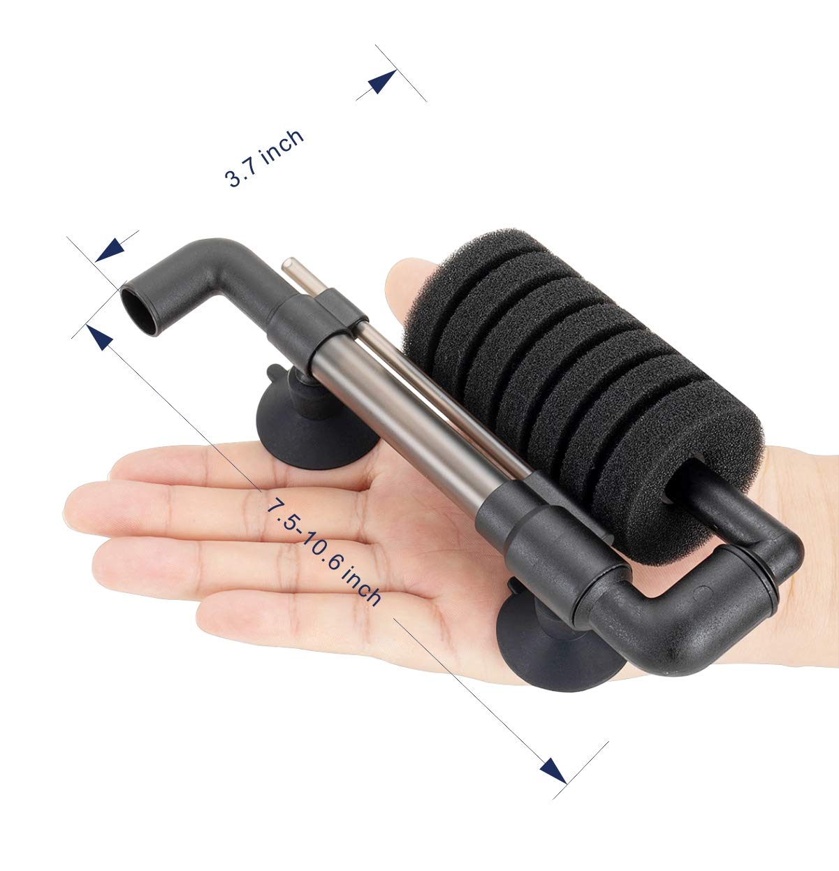 Hygger Aquarium Single Sponge Filter For Small Fish Tank 5-15 Gallon