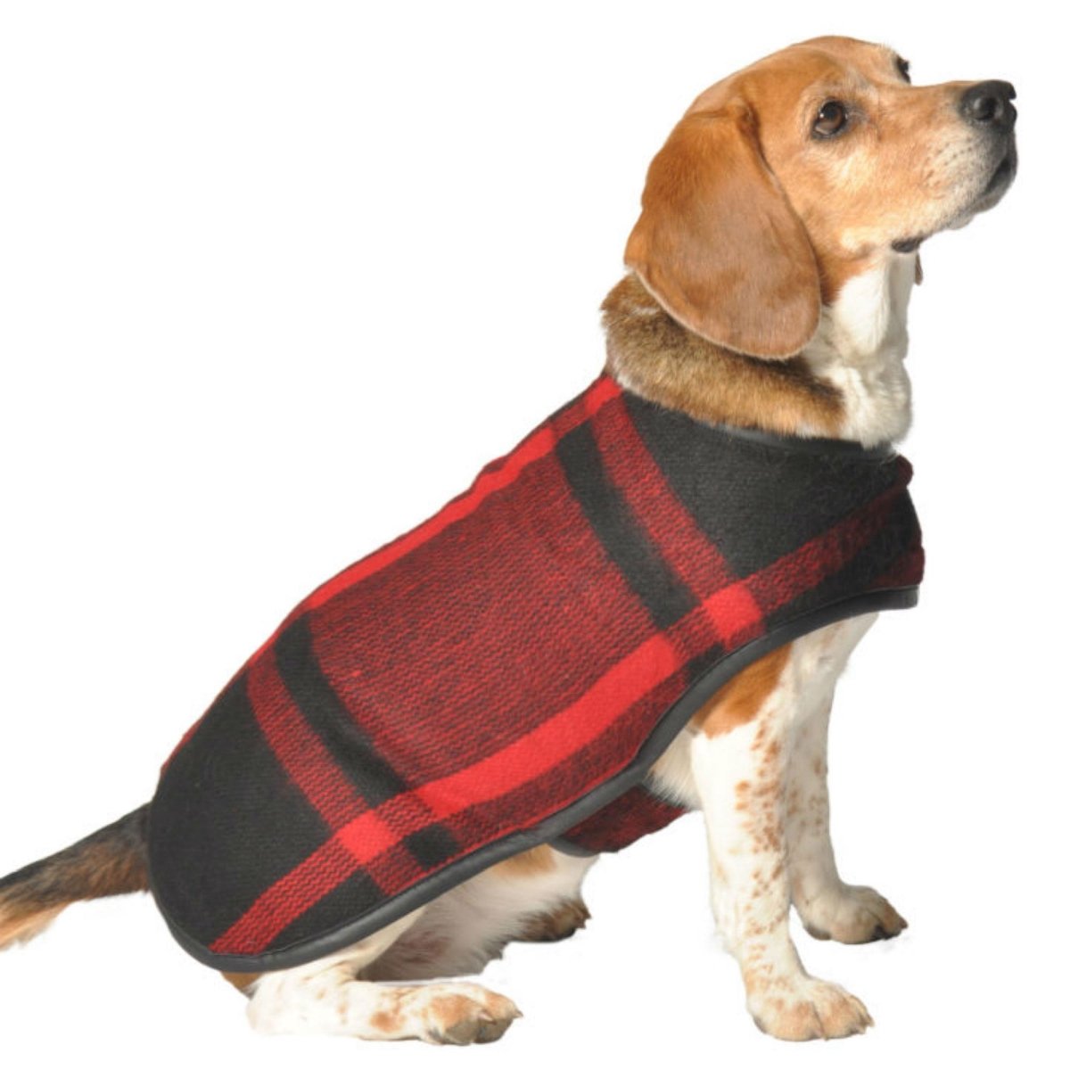 Chilly Dog Coats, Red Plaid Coat, Large