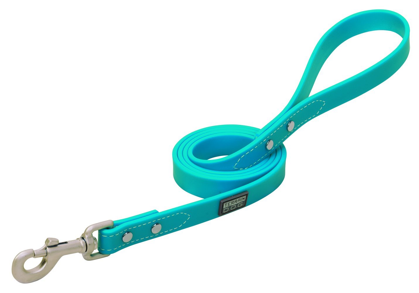 Terrain D.O.G. Brahma Webb Dog Leash, 6', Hurricane Blue