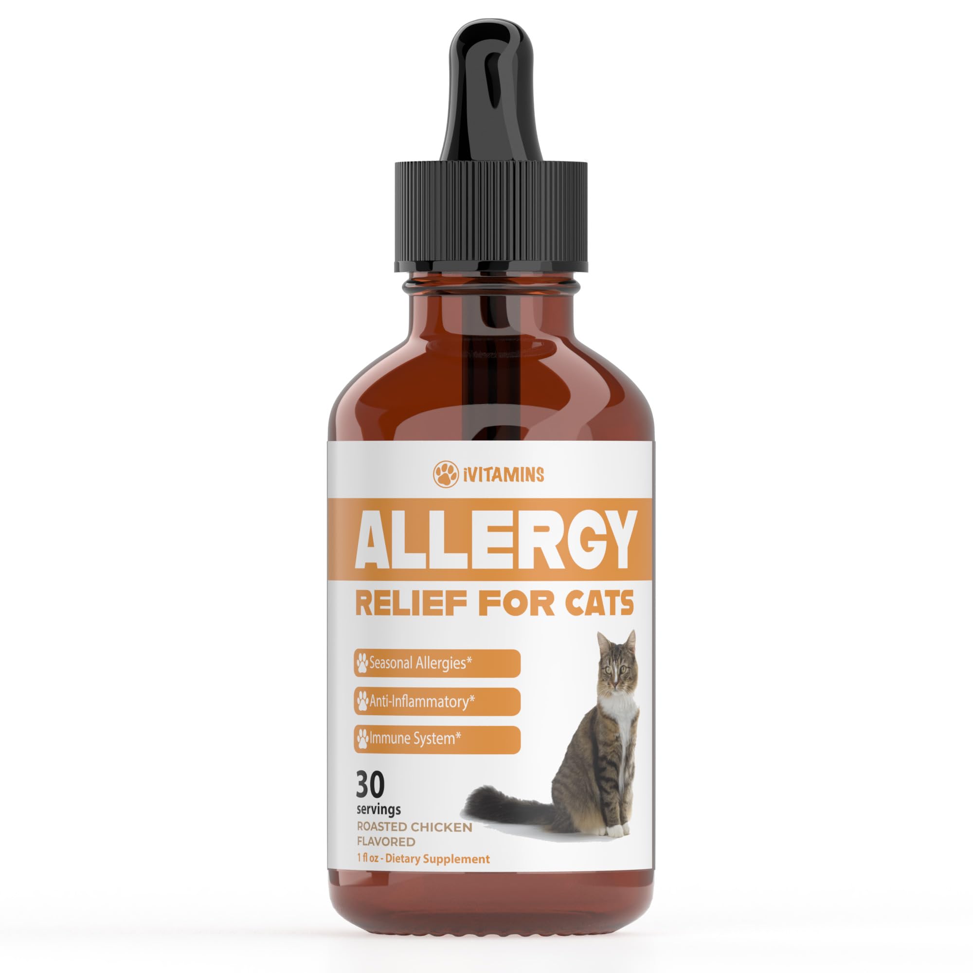 Allergy Relief for Cats | Helps to Naturally Support Allergy & Itch Relief for Cats | Cat Allergy | Cat Itch Relief | Cat Itchy 