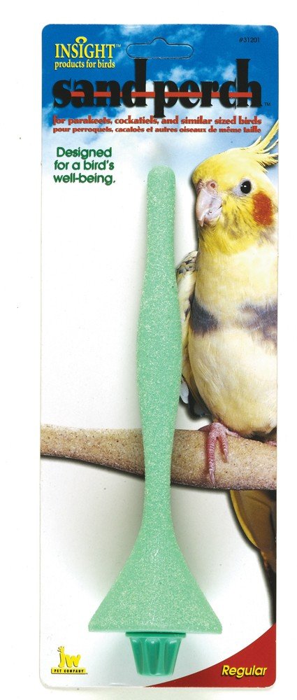 Jw Pet Insight Sand Bird Perch [Set Of 3] Size: Regular (1.5' H X 7.5' W X 6.5' D)