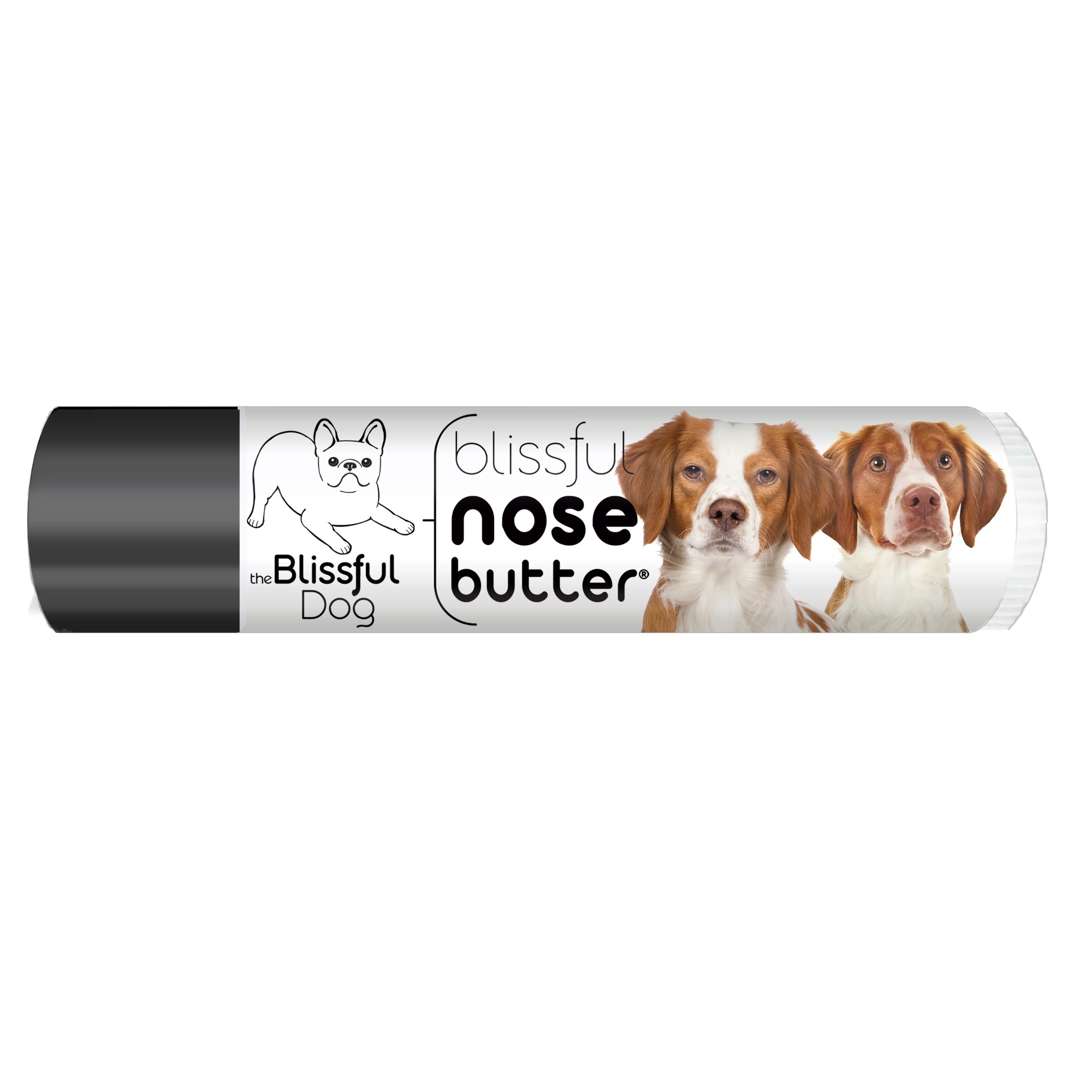 The Blissful Dog Brittany Spaniel Unscented Nose Butter, 0.15-Ounce