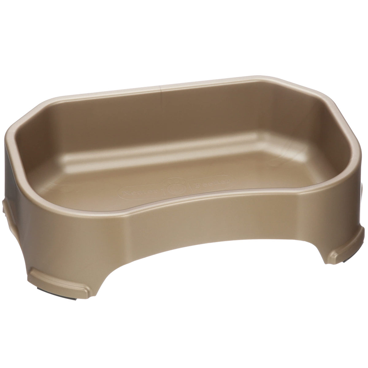 Neater Pet Brands Big Bowl - Extra Large Water Bowl for Dogs (1.25 Gallon Capacity) - Huge Over Size Pet Bowl - Champagne