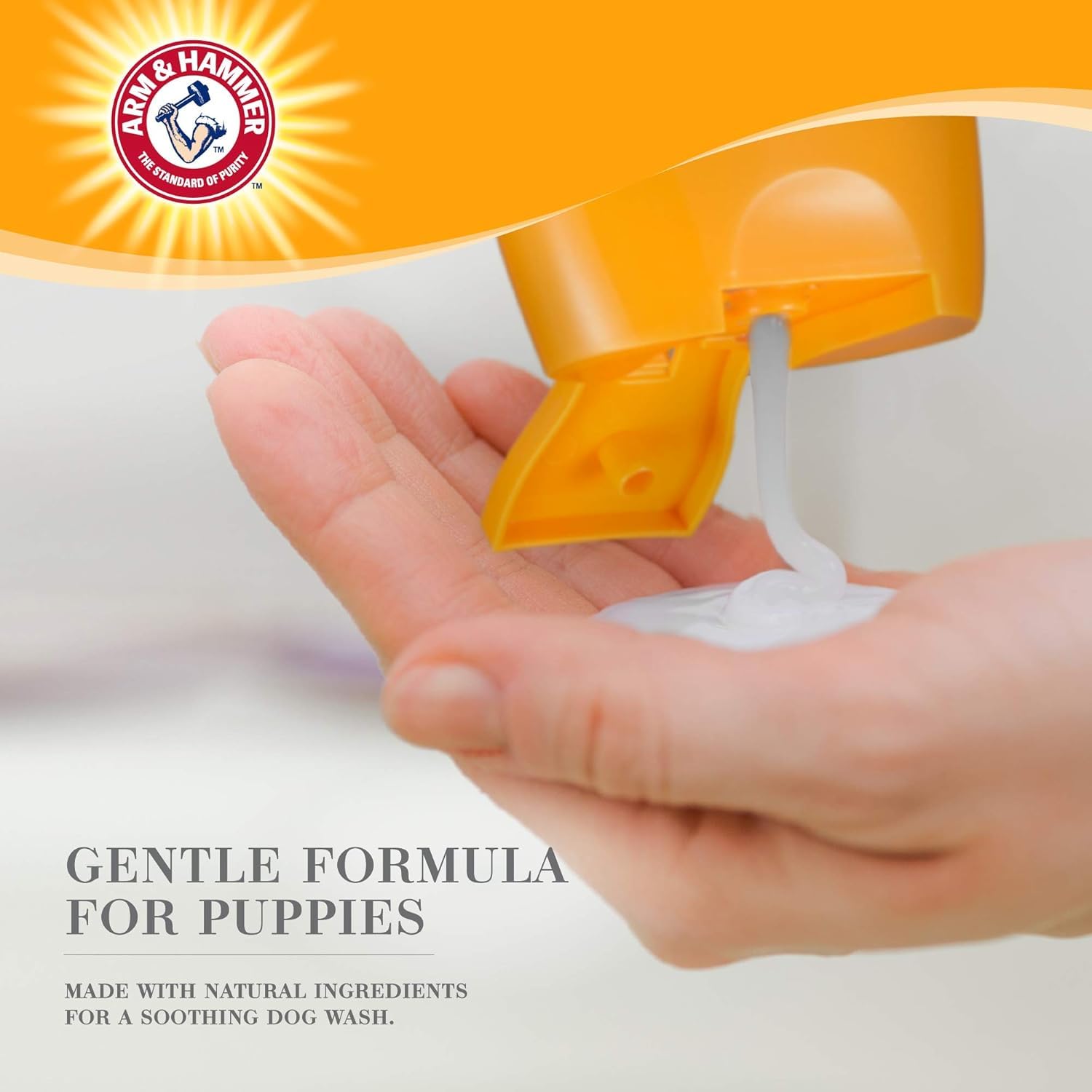 Arm & Hammer Ultra Fresh 2-in-1 Tearless Puppy Shampoo and Conditioner - Baking Soda Neutralizes Bad Odors for an Advanced Clean