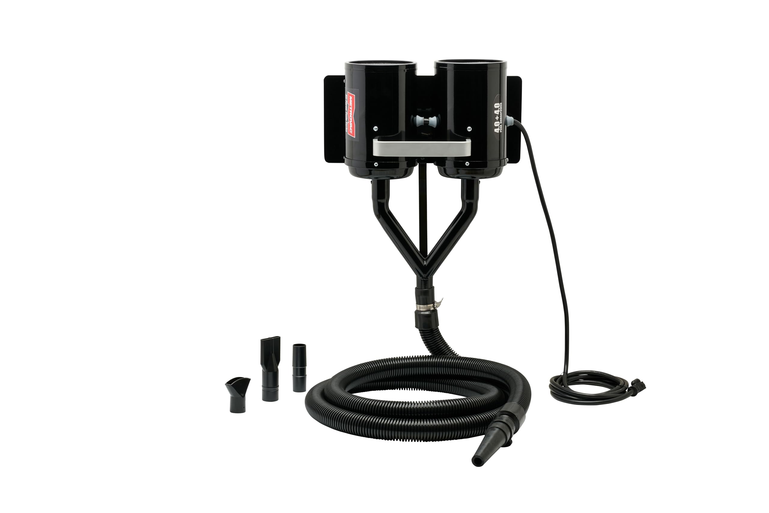 Air Force Twin Turbo Tt-2X4 | Dual Motor Pet Dryer With 26,370 Rpm Turbines | Two-Speed Wall-Mounted Dryer | No Heating Element