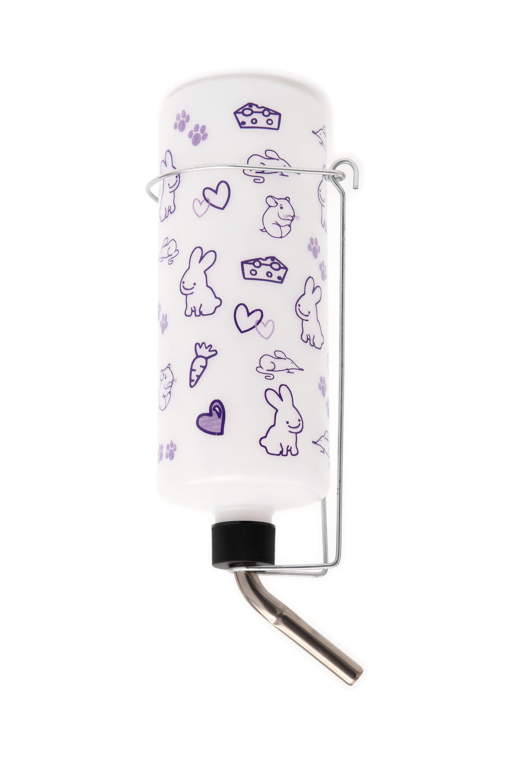 Lixit Original Super Seal Water Bottle For Rabbits, Cats, Ferrets, Hamsters, Guinea Pigs, Gerbils And Other Small Animals. (32 Ounce (Pack Of 1), Frosted)