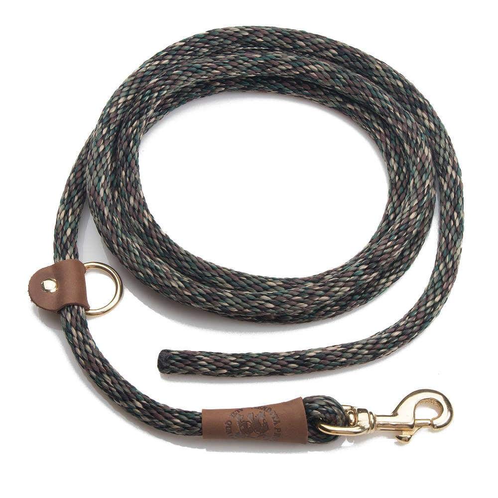 Mendota Pet Ez Trainer Leash - Dog Leash - Made In The Usa - Camo, 1/2 In X 8 Ft