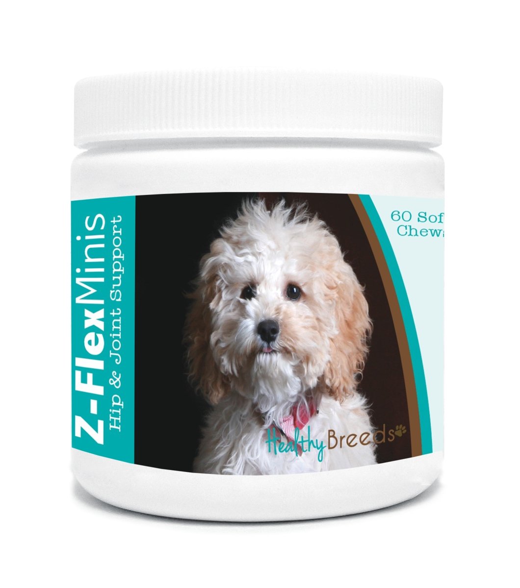 Healthy Breeds Cockapoo Z-Flex Minis Hip and Joint Support Soft Chews 60 Count
