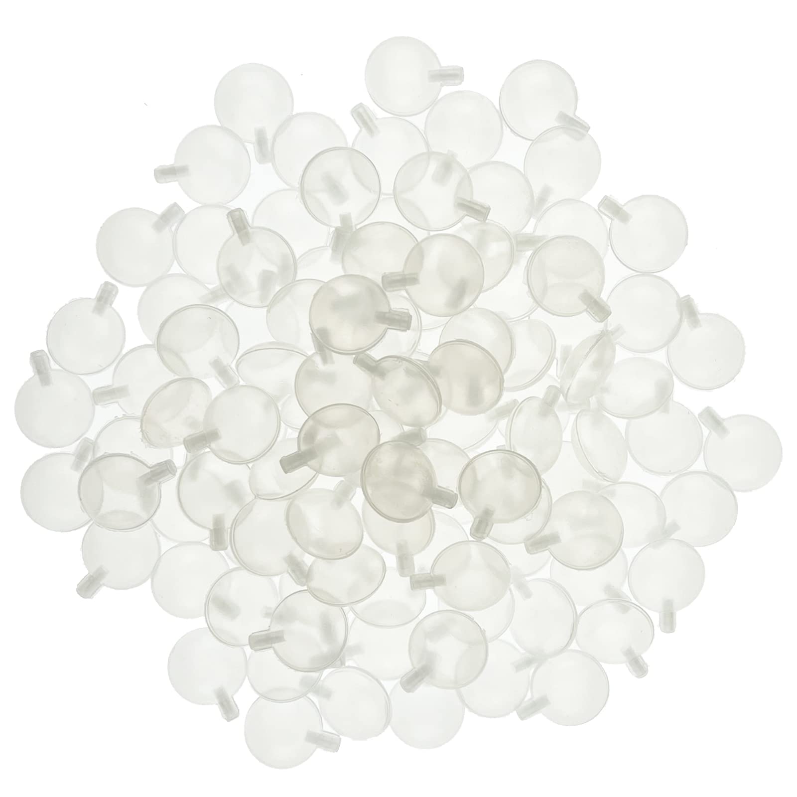 Miokun 100 Pack 50mm Squeakers for Dog Toys Fit Repair Dog Pet Toys Noise Maker Insert Replacement (50mm)