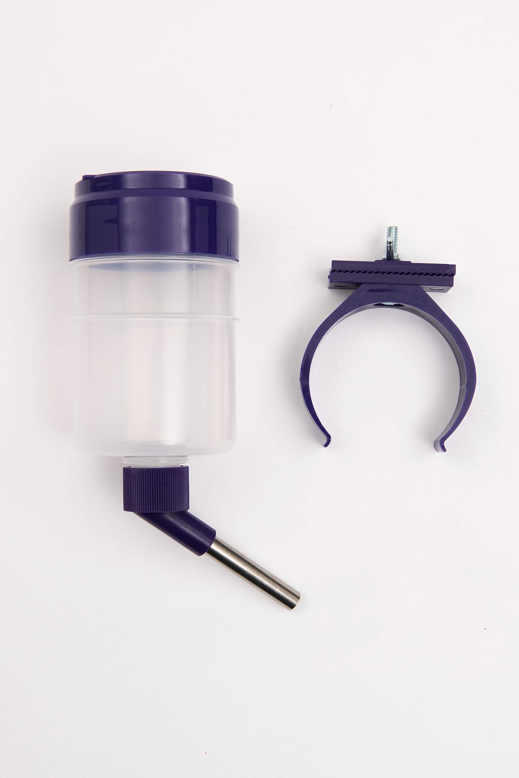 Lixit Lever Valve Top Fill No Drip Water Bottles For Rabbits, Chinchillas, Ferrets, Guinea Pigs And Adult Rats (16Oz)