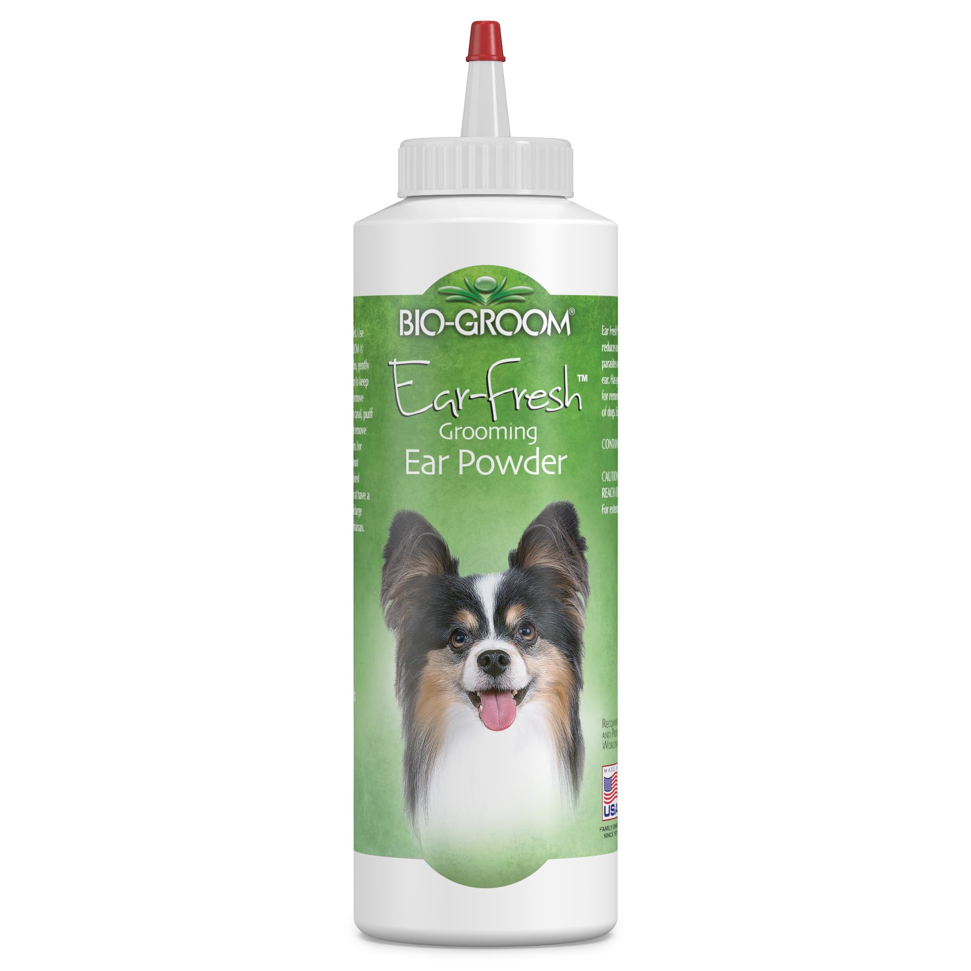 Bio-Groom Ear-Fresh Grooming Powder - Cat & Dog Ear Cleaner, Bathing Supplies, Cruelty-Free, Made in USA - 85 g 1-Pack