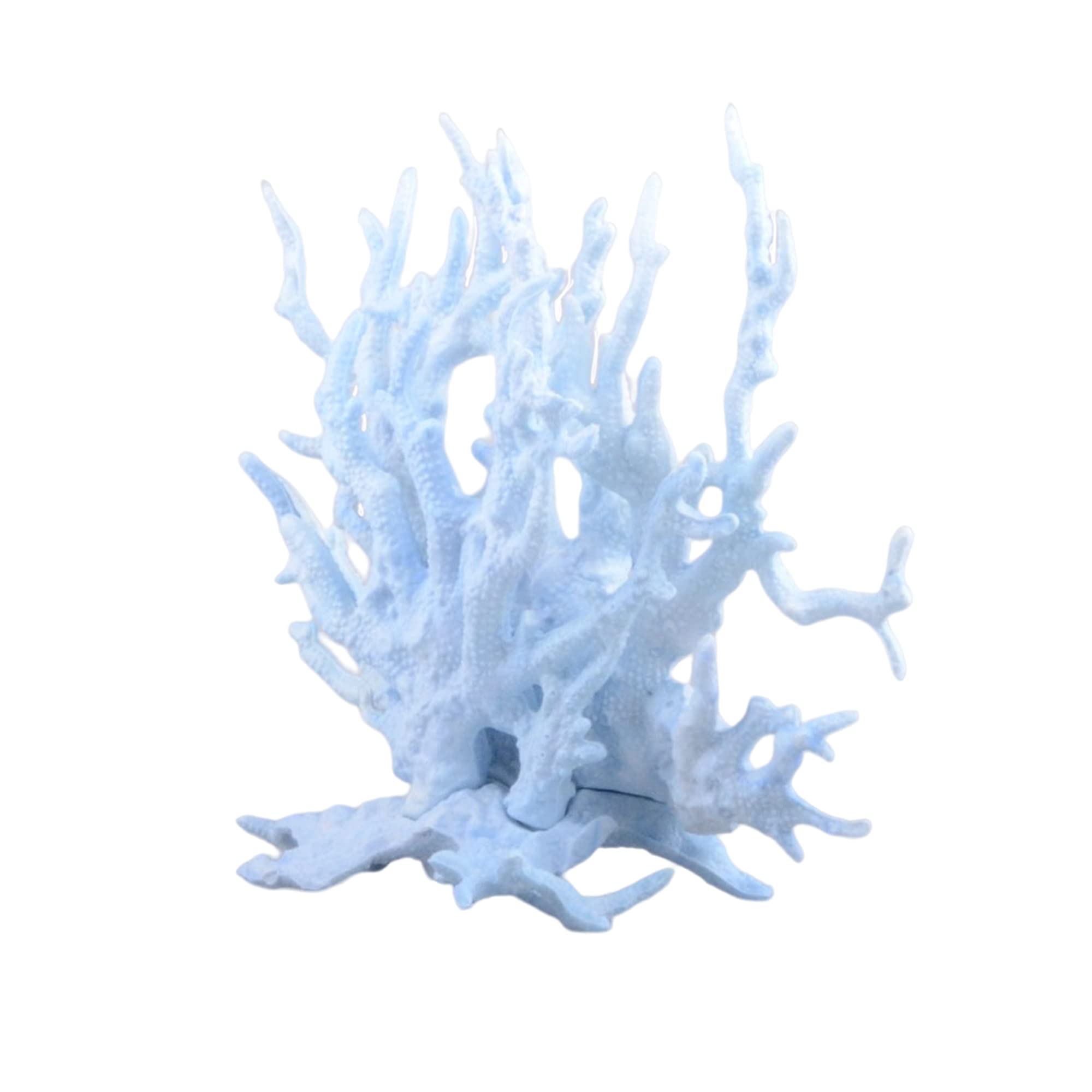 Mallofusa Blue Artificial Aquarium Plant Ornament Decor Plastic Coral Reef Fish Tank Decoration