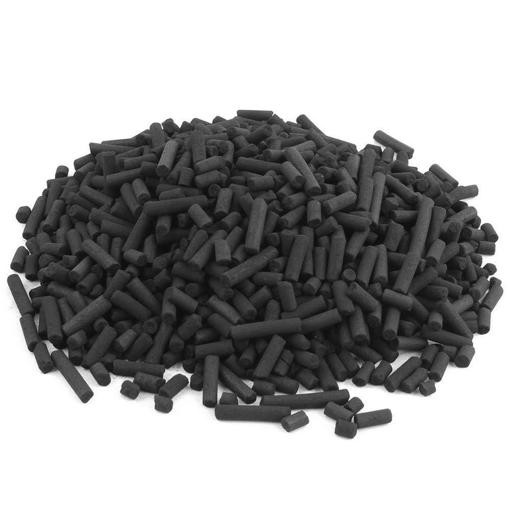 Wave Point 5 Lbs Premium Grade Virgin Activated Carbon Charcoal Pellets In 5 Filter Media Bags (Free) For Aquarium Fish Tanks Ko