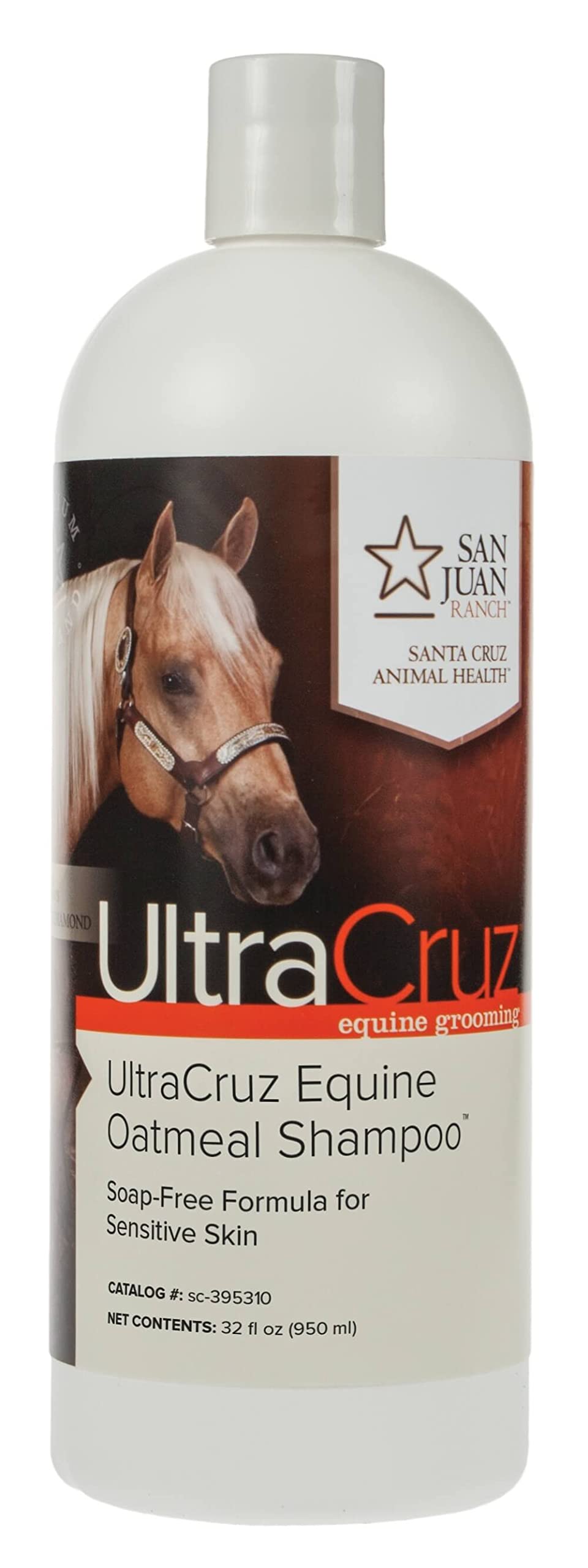 Ultracruz Equine Oatmeal Horse Shampoo And Conditioner Bundle, 32 Oz Each