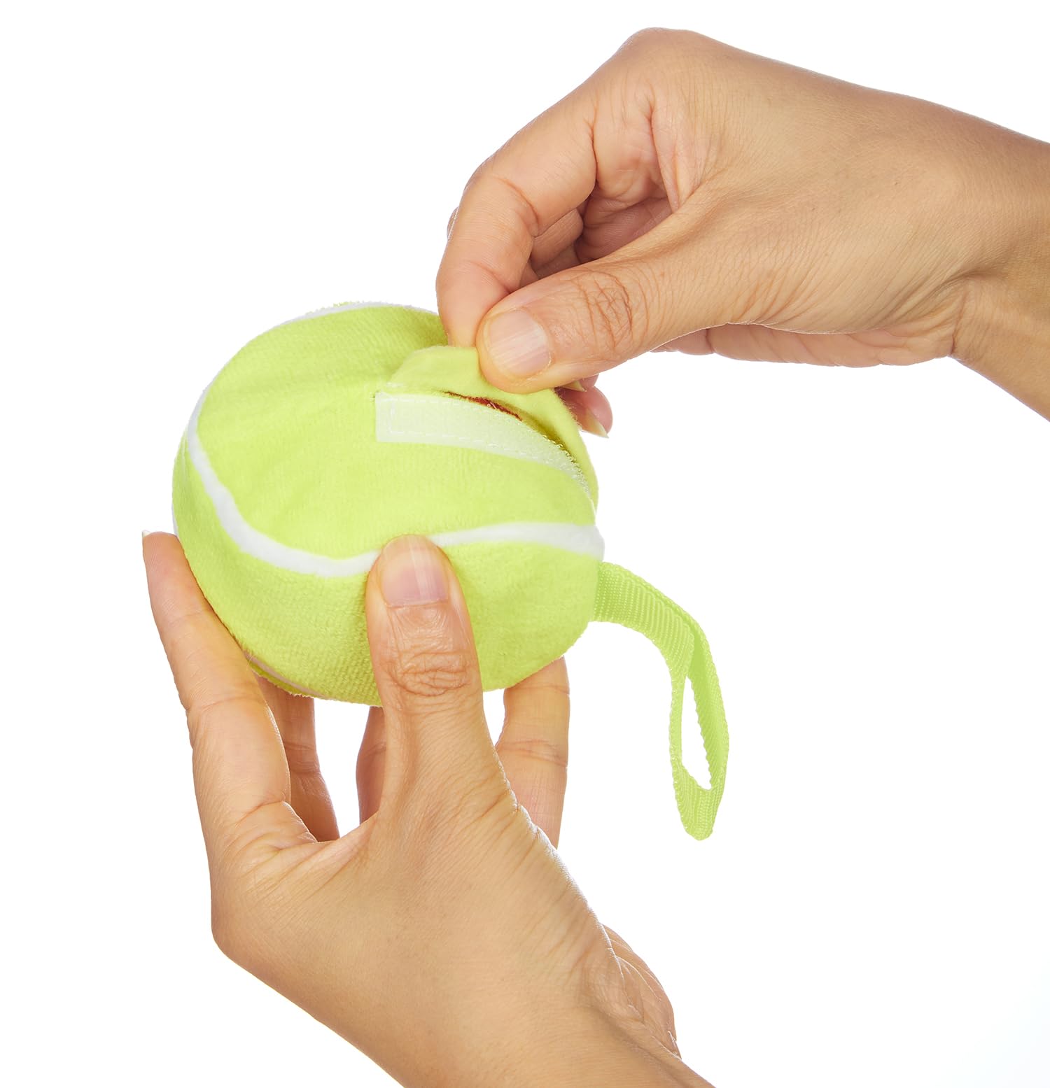 Petdroid 2 Pack Replacement Dog Ball Tennis Plush Cover