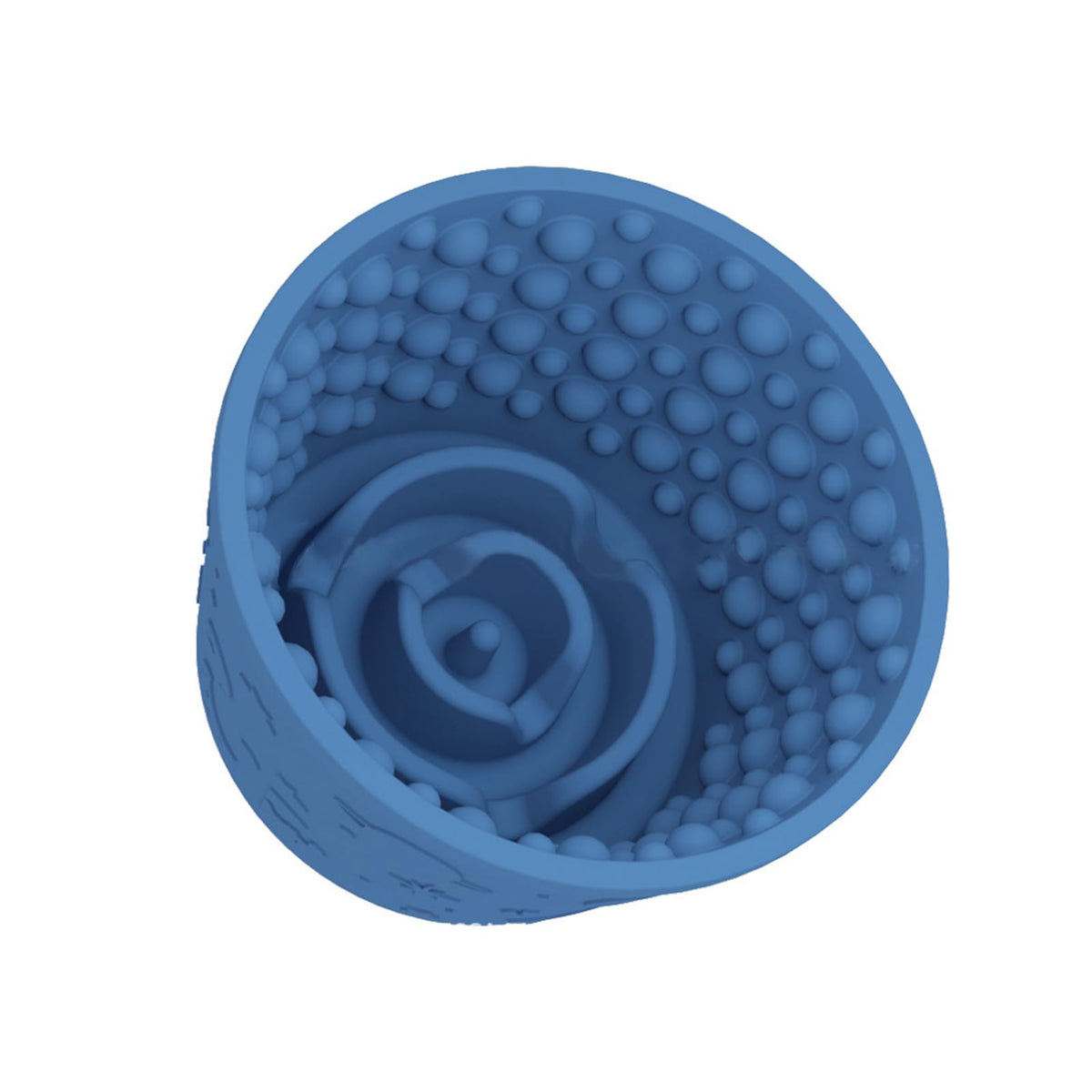 Dog Lick Bowl, Anxiety Relief Slow Feeder Treat Dispenser, Silicone Anti-chocking Pet Dish, Non-Slip Dog Licking Bowl Interactiv
