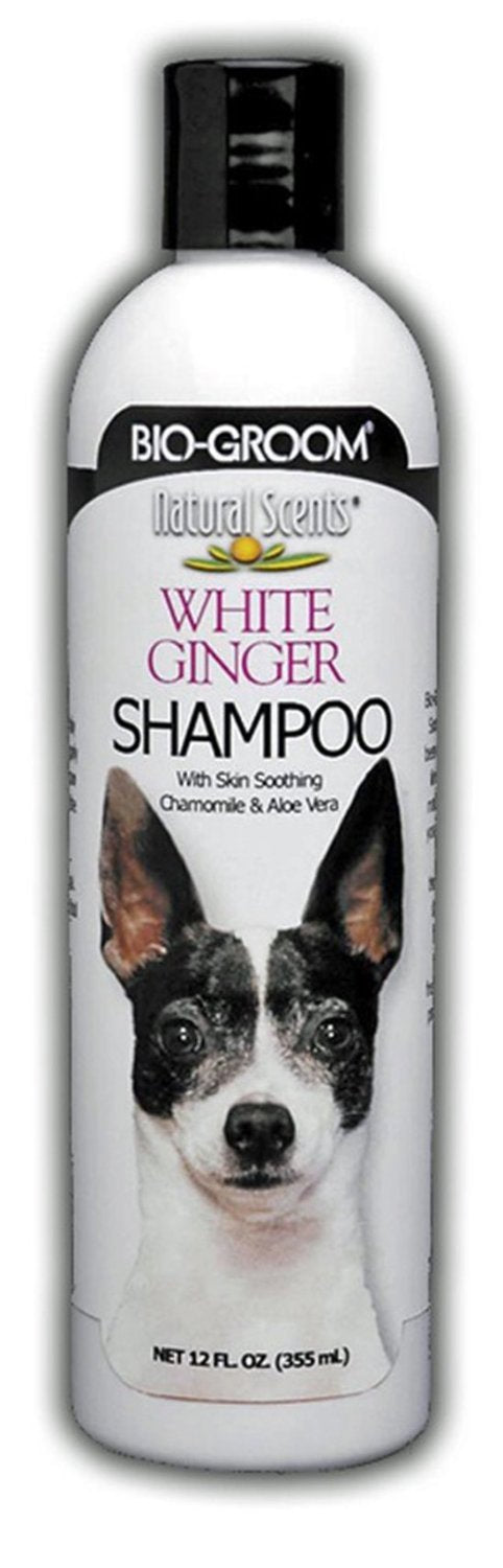 Bio-Groom White Ginger Dog Shampoo - Natural Scent Pet Shampoo, Aloe Vera, Chamomile, Cat & Dog Bathing Supplies, Puppy Wash, Cr