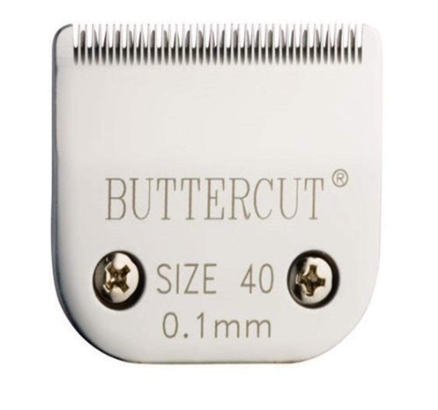 Geib Buttercut Stainless Steel Dog Clipper Blade, Size-40, 1/100-Inch Cut Length