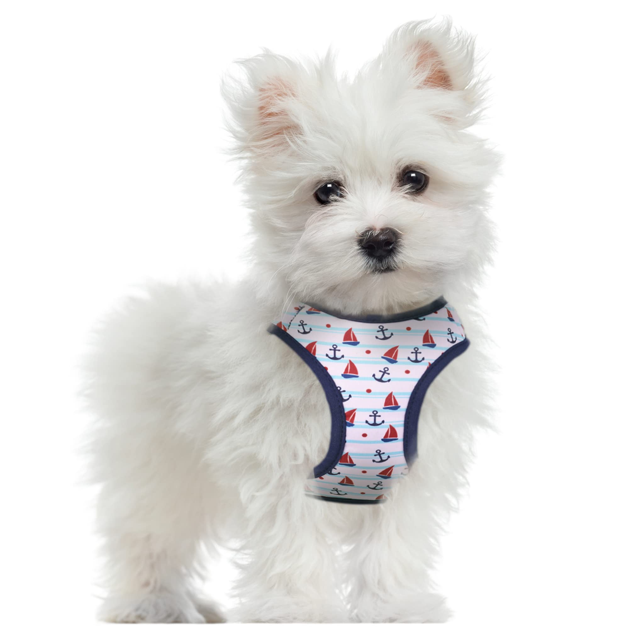 Mile High Life Step In Dog Harness For Small Dogs No Pull, Easy Get On Air Mesh Vest Harness, Adjustable Easy Closures Both Neck