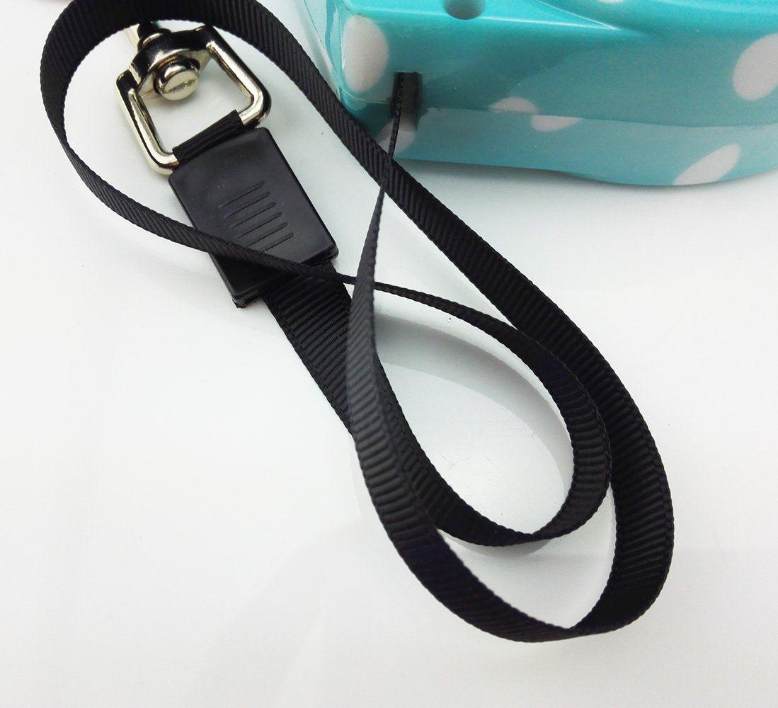 Yueton 16.5 Ft Pet Dog Cat Puppy Retractable Leash Traction Rope Walking Lead Leash (Blue)