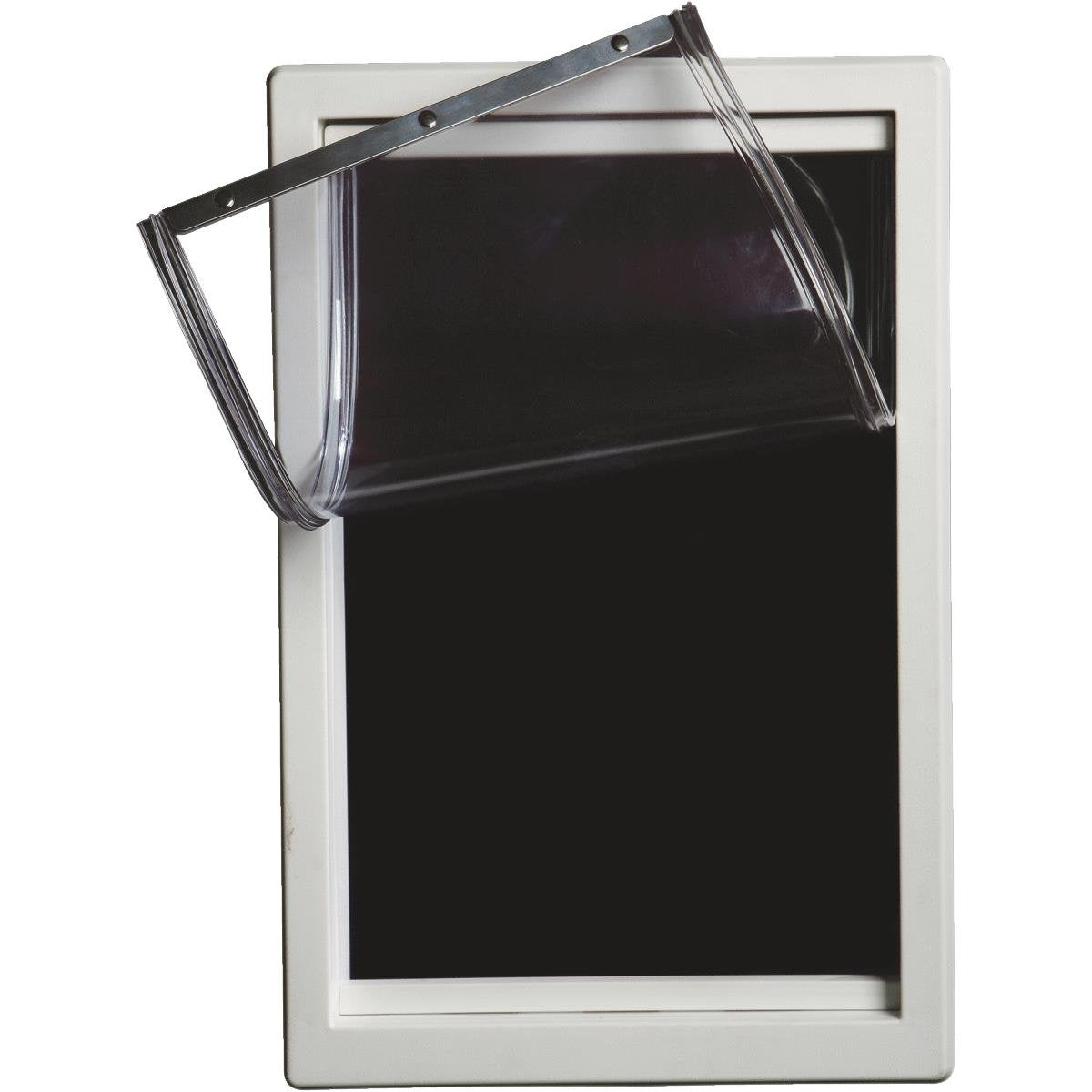 Ideal Pet Products Screen Guard Pet Door, Extra Large, 10.5' X 15' Flap Size, White