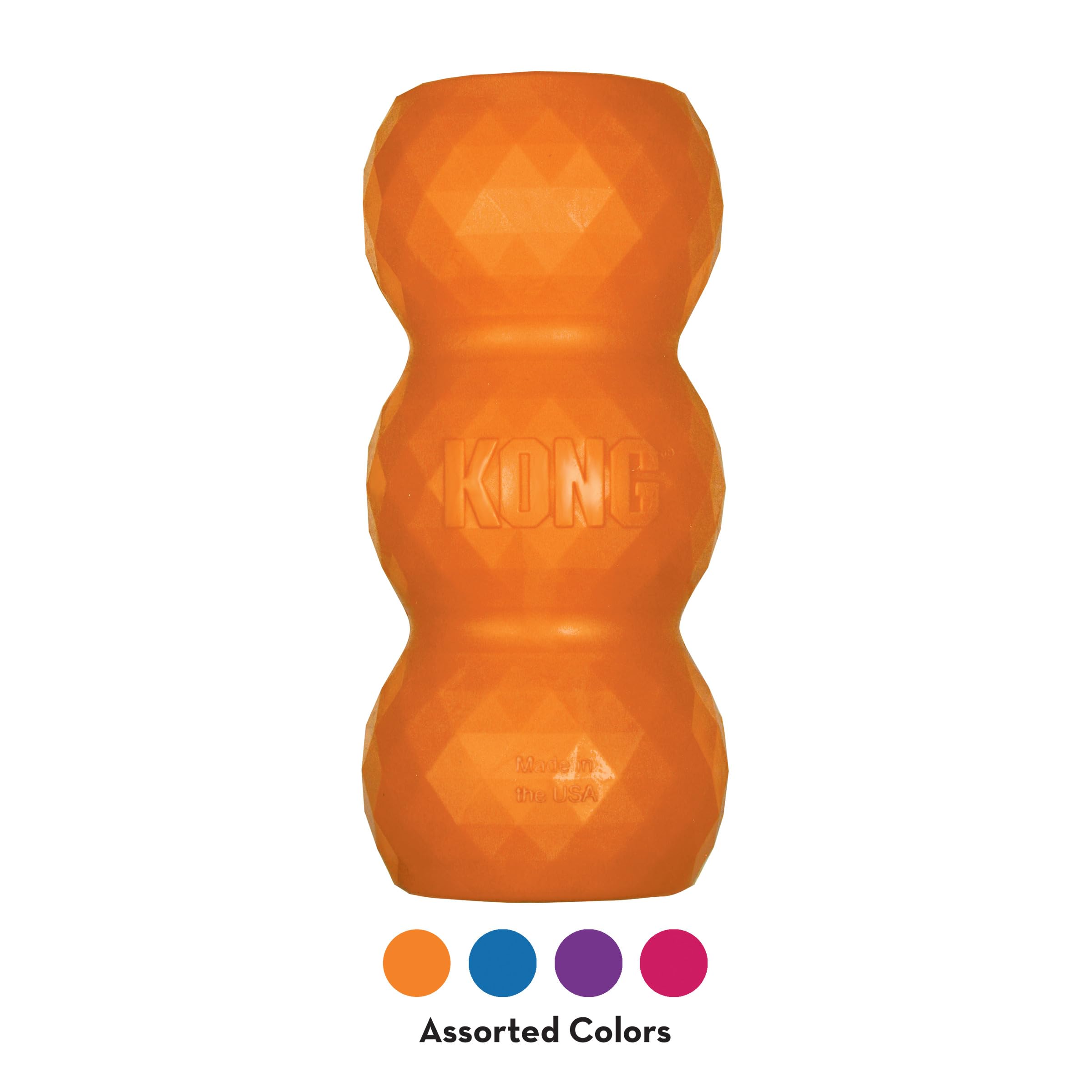 KONG - Genius Mike - Interactive Treat Dispensing Dog Puzzle Toy (Assorted Colors) (Large (2 Pack))
