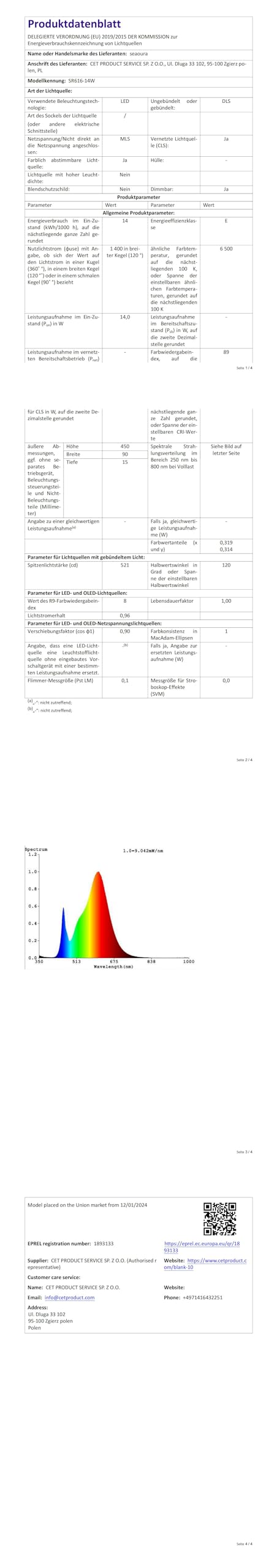 Seaoura Led Aquarium Light For Plants-Full Spectrum Fish Tank Light With Timer Auto On/Off, 18-24 Inch, Adjustable Brightness, White Blue Red Green Pink Leds With Extendable Brackets For Freshwater