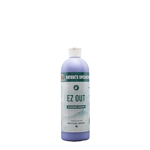 Nature's Specialties EZ Out Ultra Concentrated Deshedding Dog Shampoo for Pets, Makes up to 2 Gallons, Natural Choice for Profes