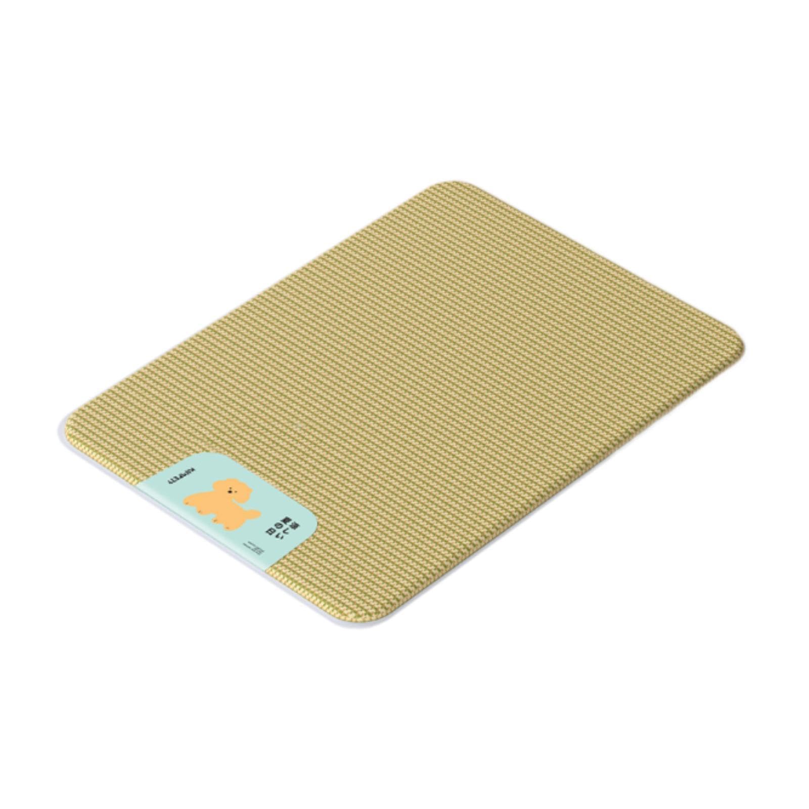 MERISHOPP Rattan Pet Cooling Mat Easy to Clean Breathable Dog Cool Pad for Bed Bedroom A Dogs | Cats | Puppy | pet | Rabbit | Pe