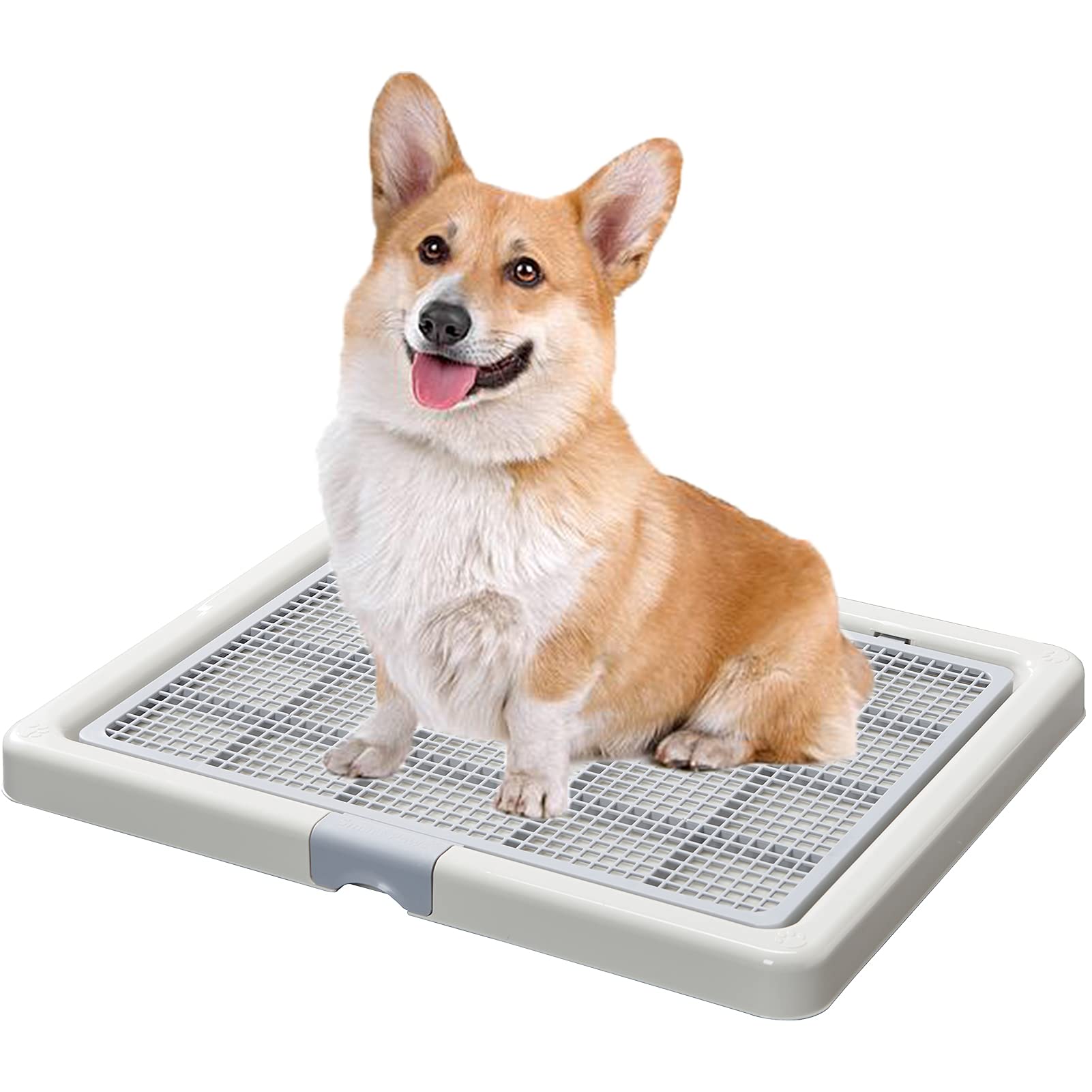 Smart Paws Corgi Potty Training Toilet,French Bulldog Training Tray,Pet Pads Holder,Dog Toilet 65X52Cm