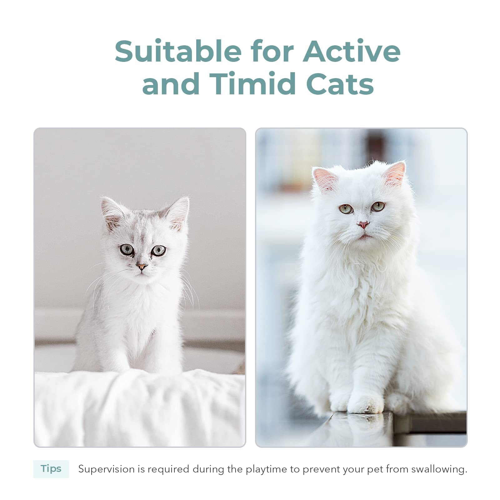 Cheerble [3 Interactive Modes Smart Interactive Cat Toy, Automatic Moving Bouncing Rolling Ball For Indoor Cat Kitten Birthday Gift, Self Rotating Ball With Lights And Bell, Usb Rechargeable Green