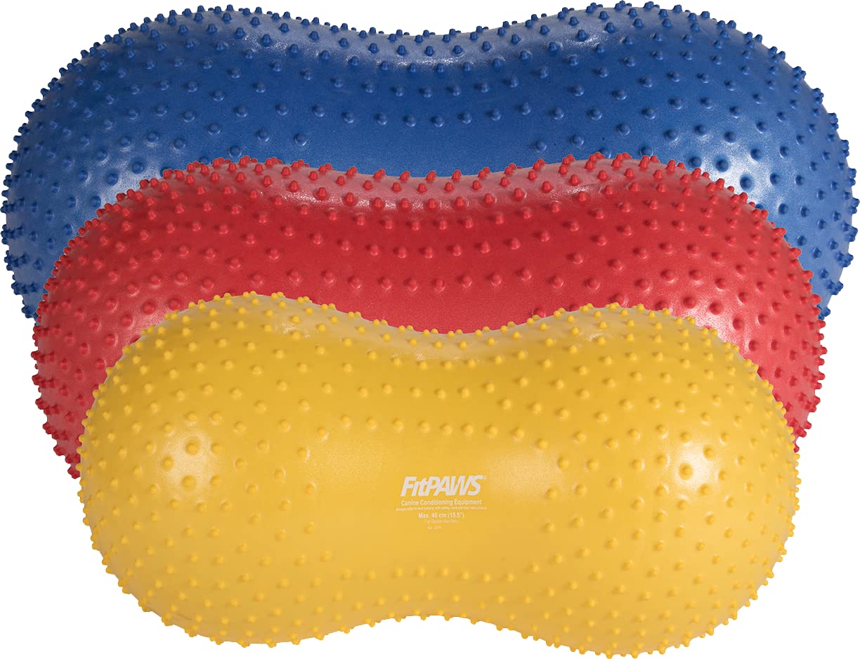 Fitpaws® Trax™ Balance Peanut – 60Cm/24” | Dog Exercise Equipment For Fitness & Rehabilitation | Workout Tool For Strength, Core & Stability