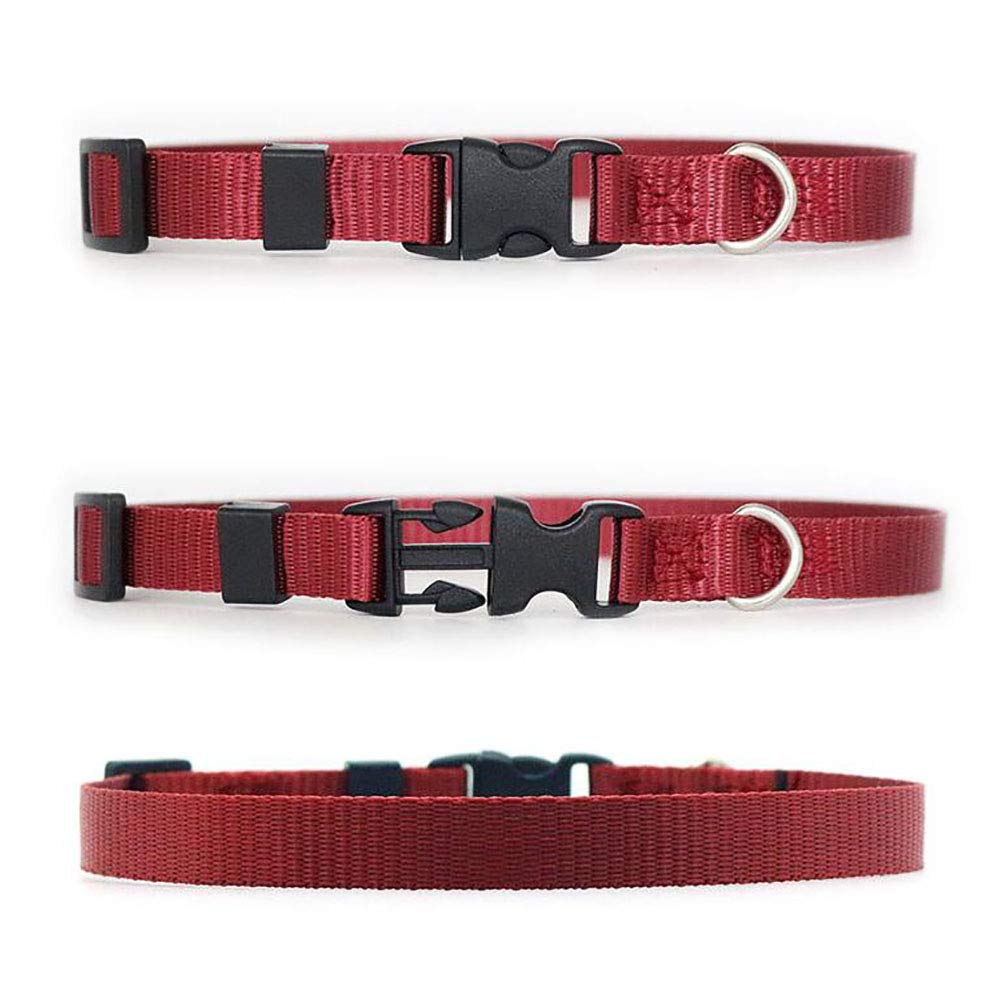 Love Dream Puppy Id Collars - 15Pcs Soft Nylon Adjustable Puppy Whelping Collars For Litter Identification For Newborn Puppies & Kittens (S(6.9'-10.2'))