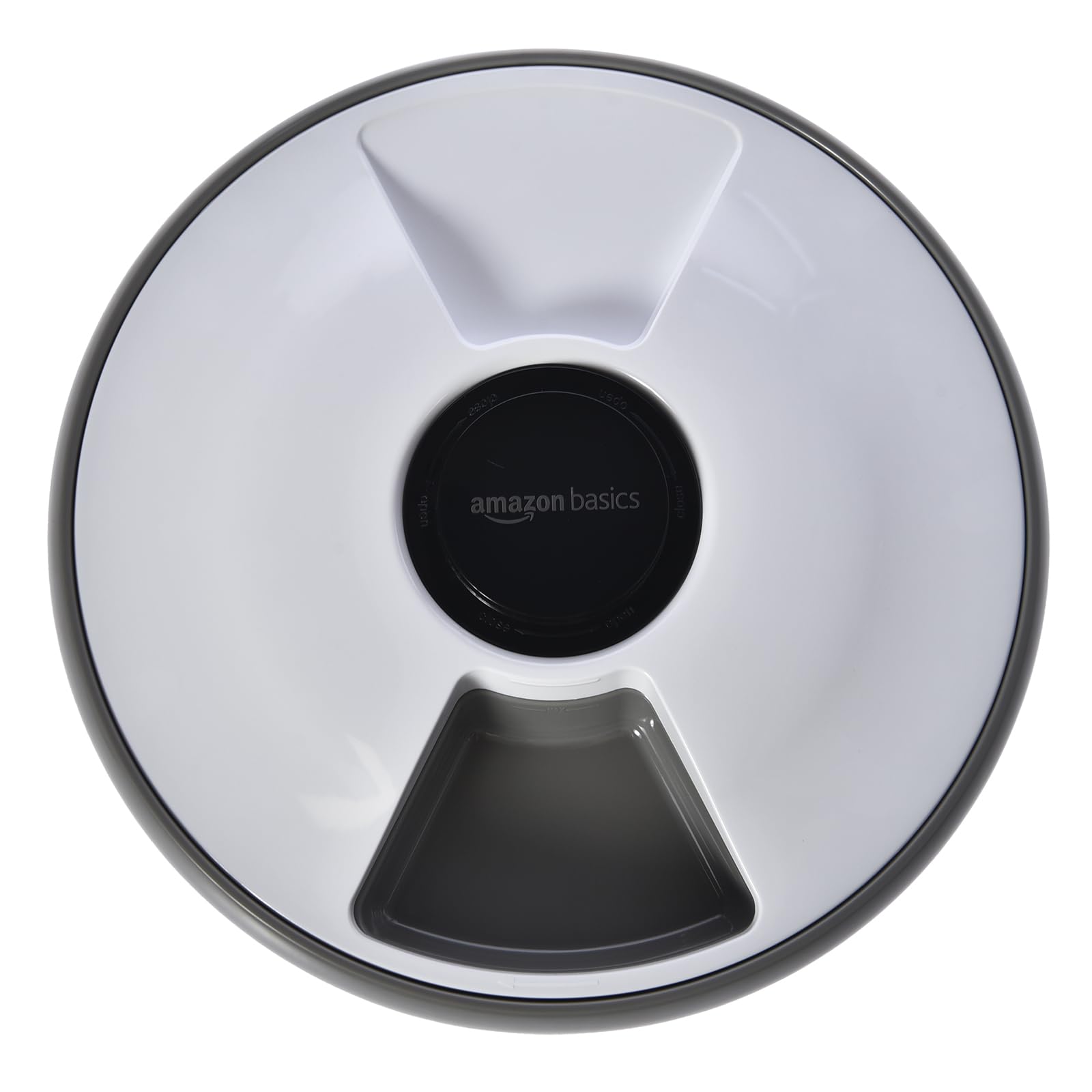 Amazon Basics Automatic Pet Feeder With Cooling Pack, 31.5 X 31.5 X 8.3Cm, White