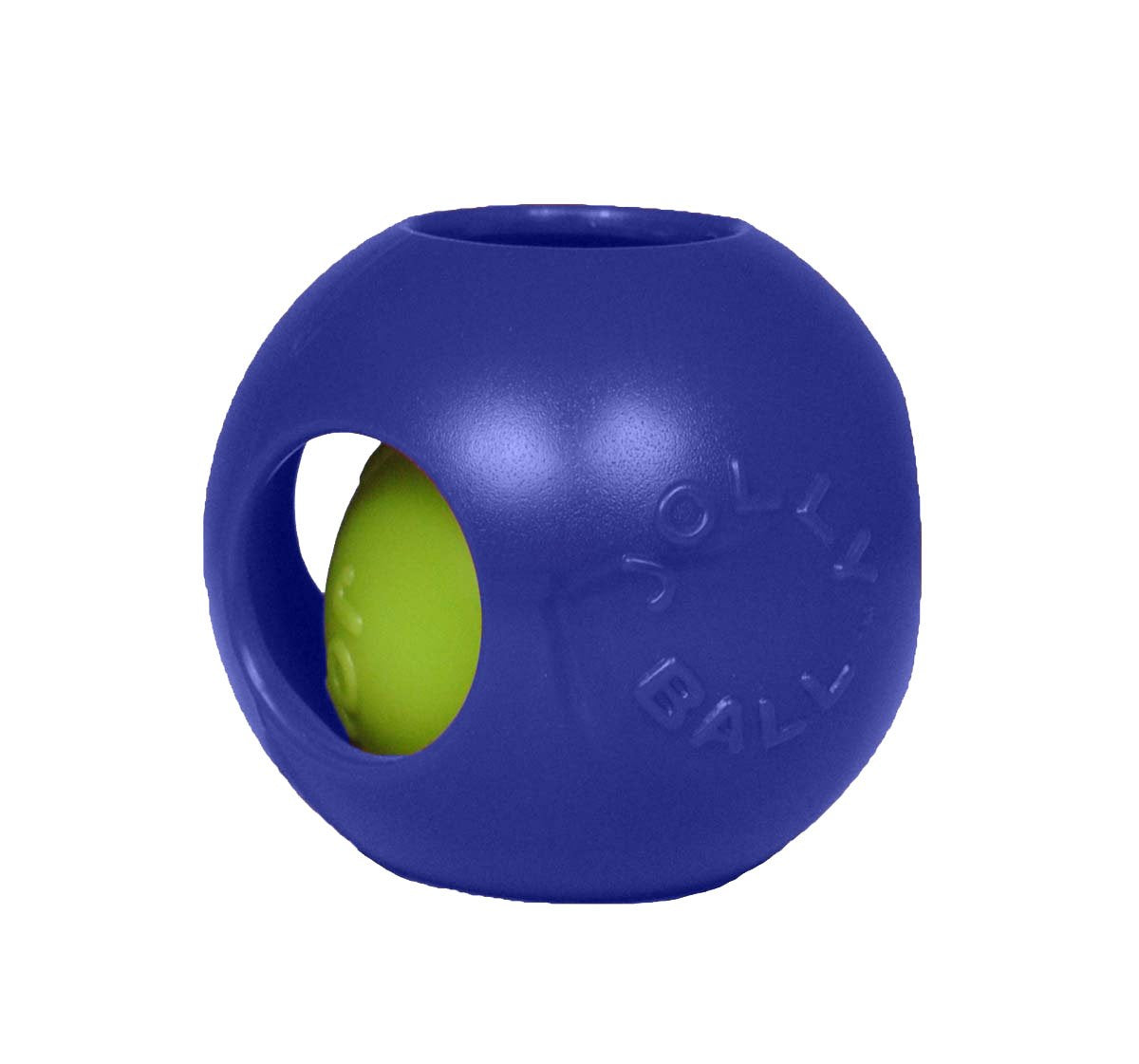 Jolly Pets Teaser Ball Dog Toy, Extra Large/10 Inches, Blue (1510 Bl)