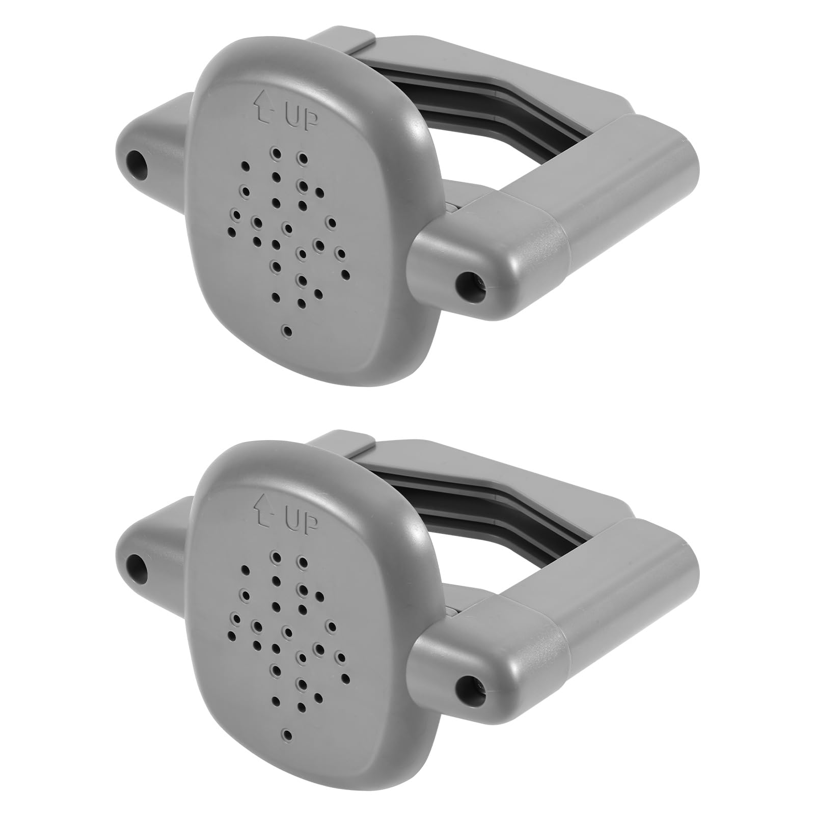 2pcs Baby Gate Banister Adapter, No-Drill Mounting Accessories Universal Stairway Baby Gate Mounting Kit for Round Square Railin