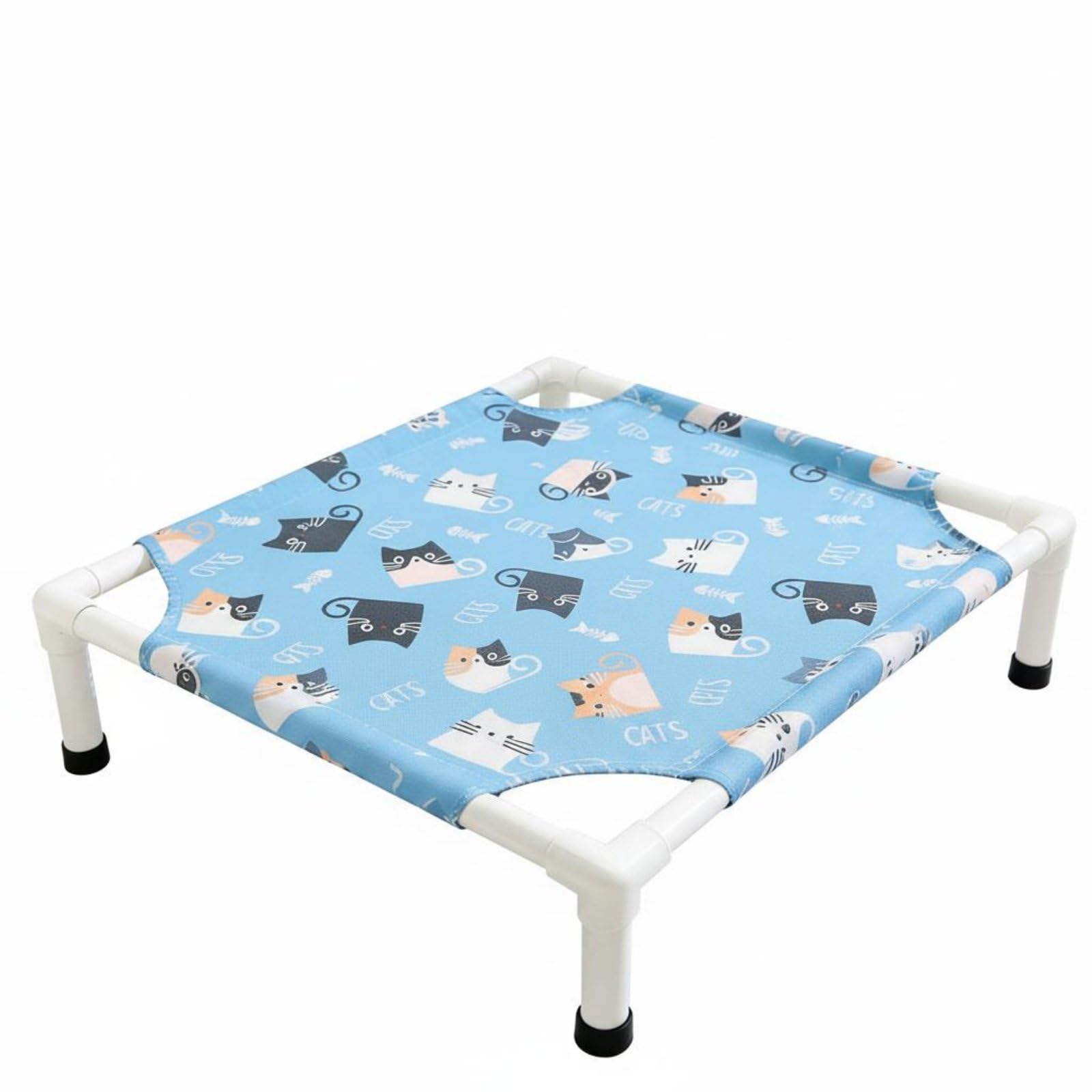 Merishopp Detachable Elevated Dog Bed YearRound Raised Dog Bed Washable Mesh Pet Cot Above the Ground for Small Dogs, S, Fortun