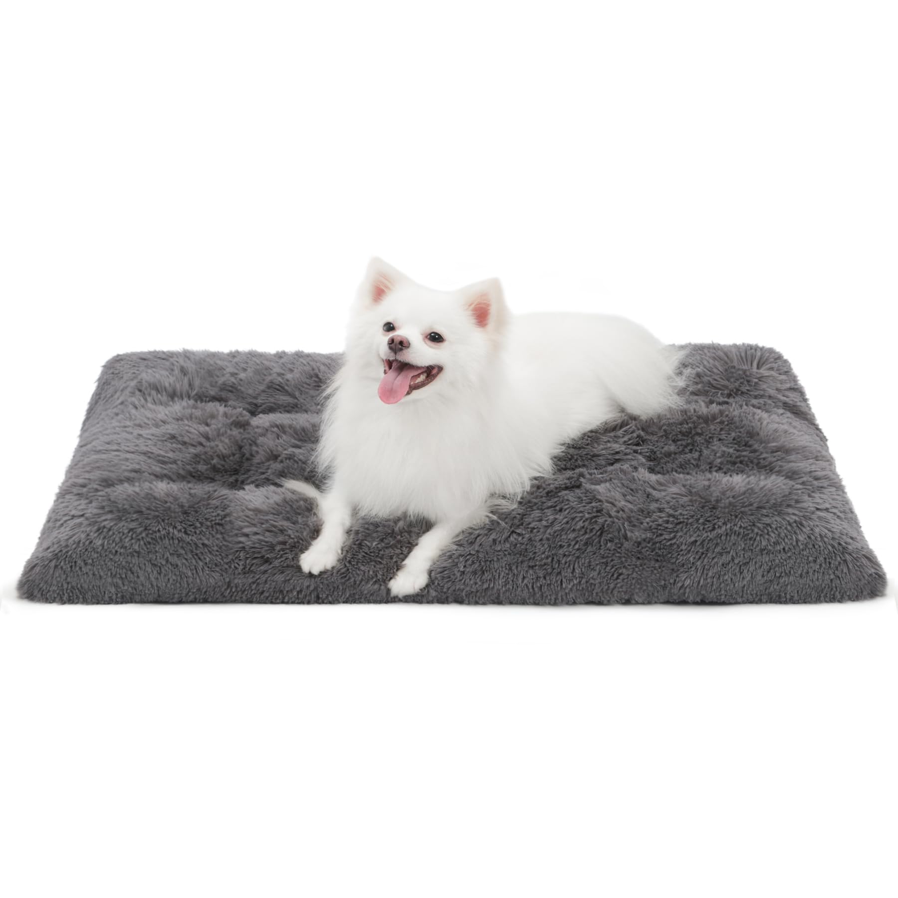 Wayimpress Medium Dog Bed Crate Pad Mat For Cages Washable Bed For Medium Small Size Dog Soft Kennel Pad Anti-Slip Pet Bed,30'' 
