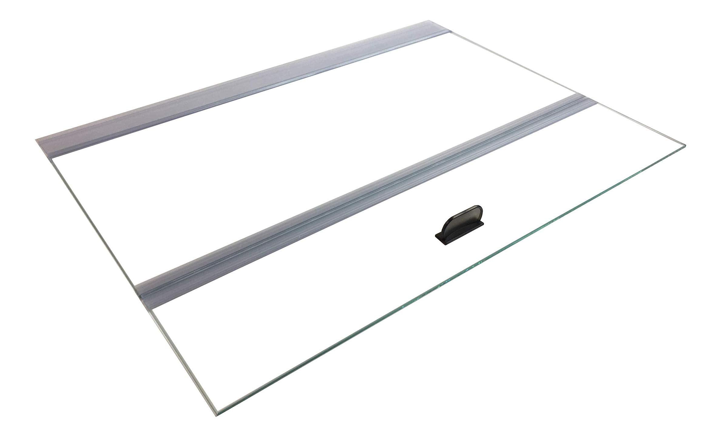 H2Pro Glass Canopy 2 Piece Set for Aqueon All Glass 75/90/110 Gallon 48x18 Aquarium Fish Tank (Each Piece Measure 22.08 x 16.57 