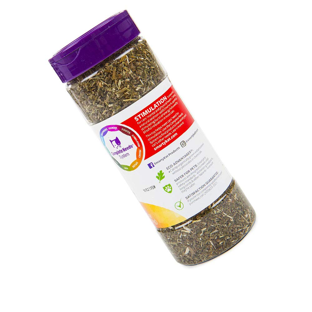 Smartykat 2 Oz Canister, Organic Catnip