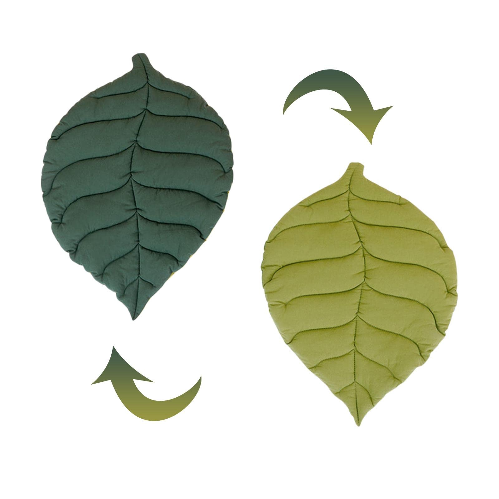 APIRILY Dog Bed Mat Cage Pad Washable Mattress Sofa Kennel Pad Pet Bed Gingko Leaf | Pet Supplies | Dog Supplies | Beds
