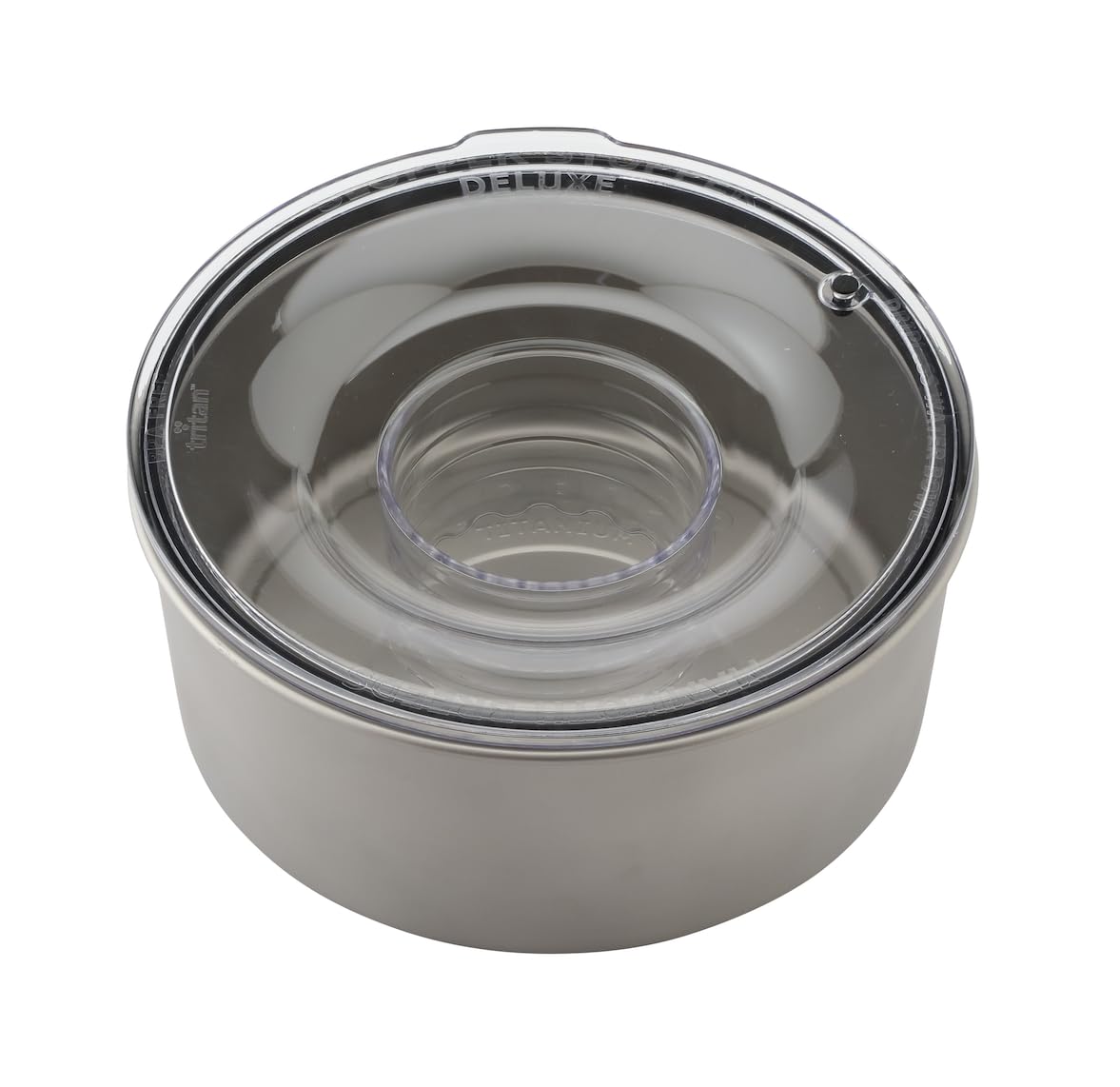Slopper Stopper Dripless Water Bowl, Titanium Units, 1 Gallon, 9.84    Dia (-Mammoth Breeds 130-200+ -Titanium Bowl(1 Gal) Unit)